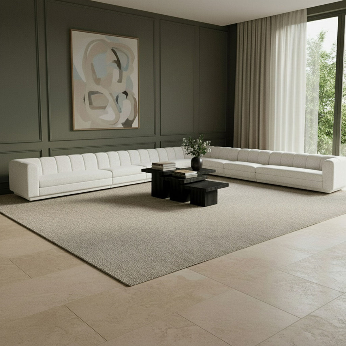 Modari - Sectional - Cream