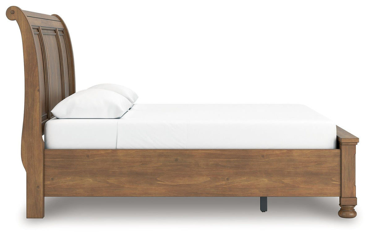 Feddinger - Storage Sleigh Bed