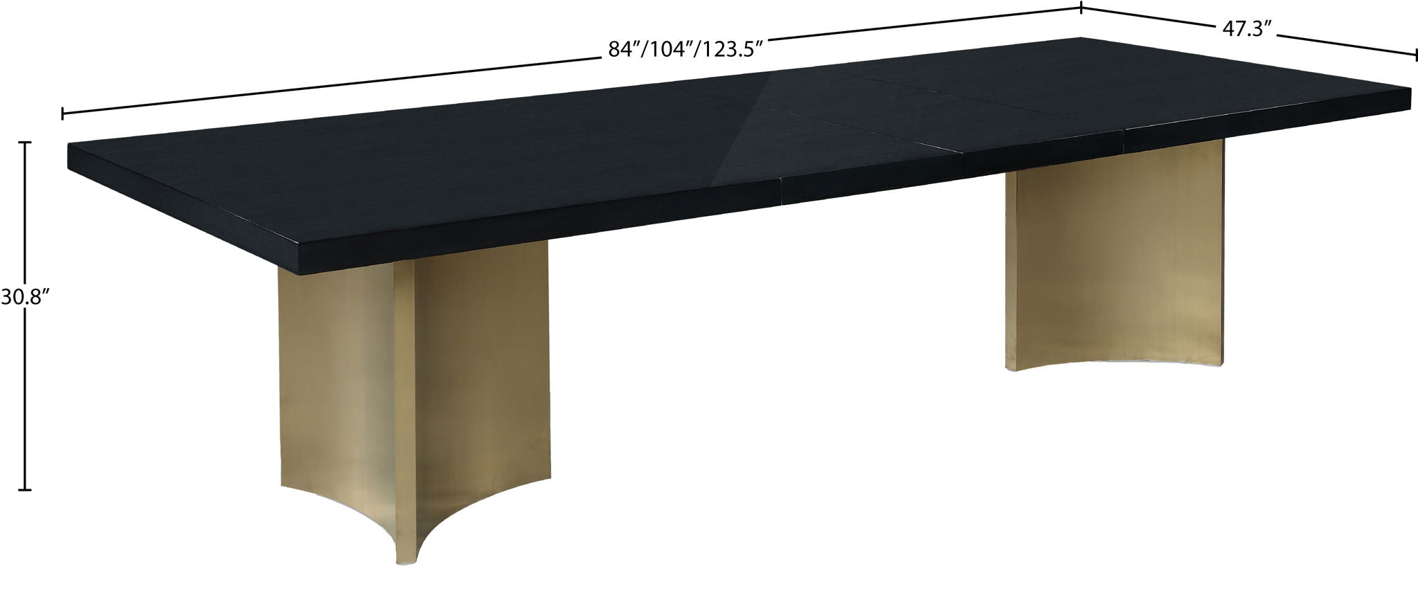 Immerse - Dining Table - Black
