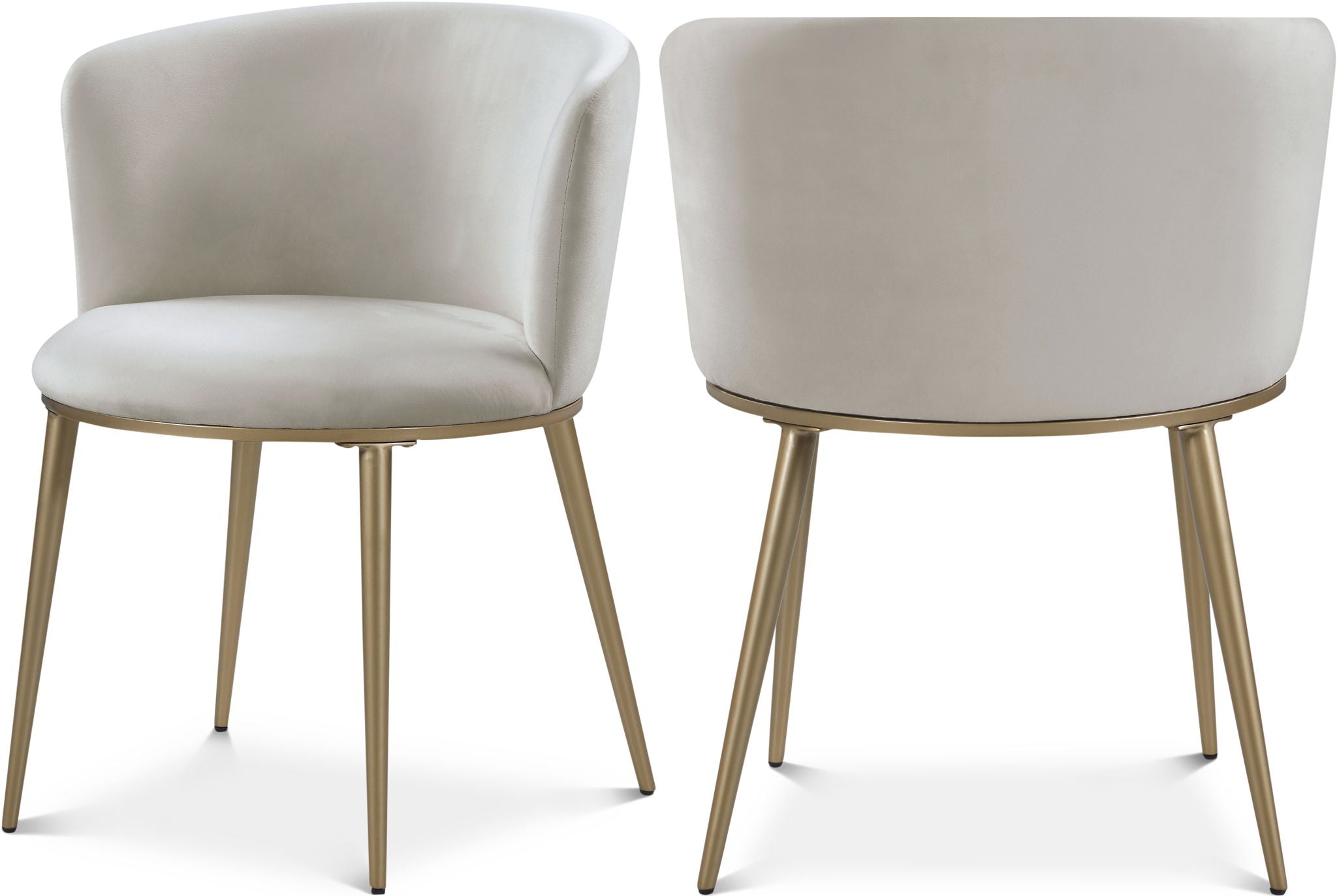 Skylar - Dining Chair with Gold Legs (Set of 2)