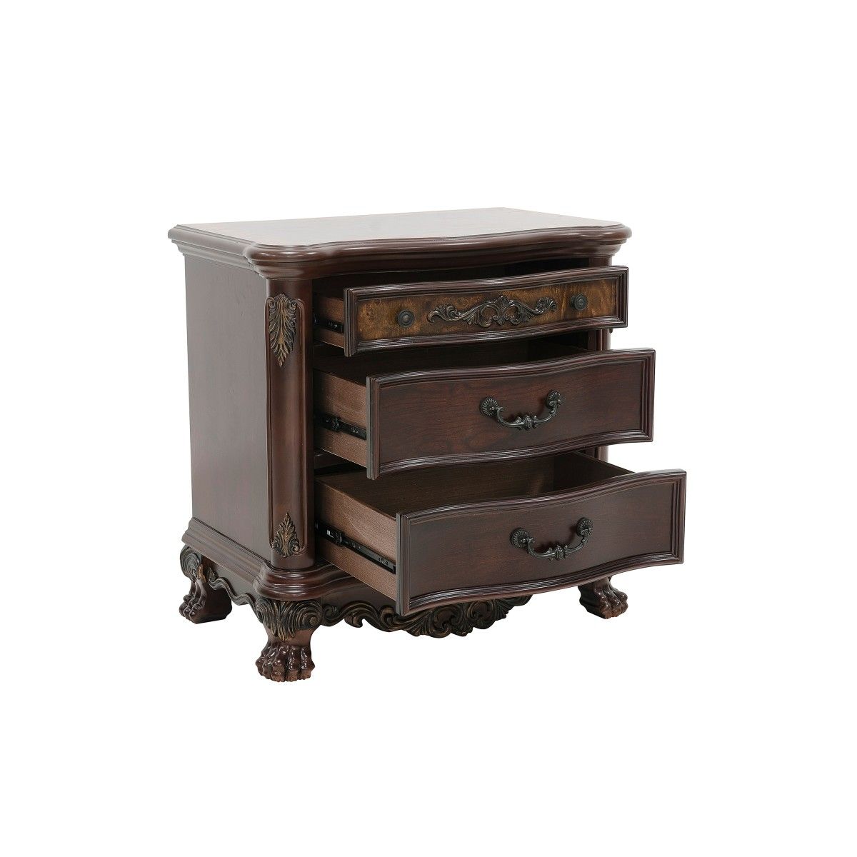 Deryn Park - Nightstand - Cherry