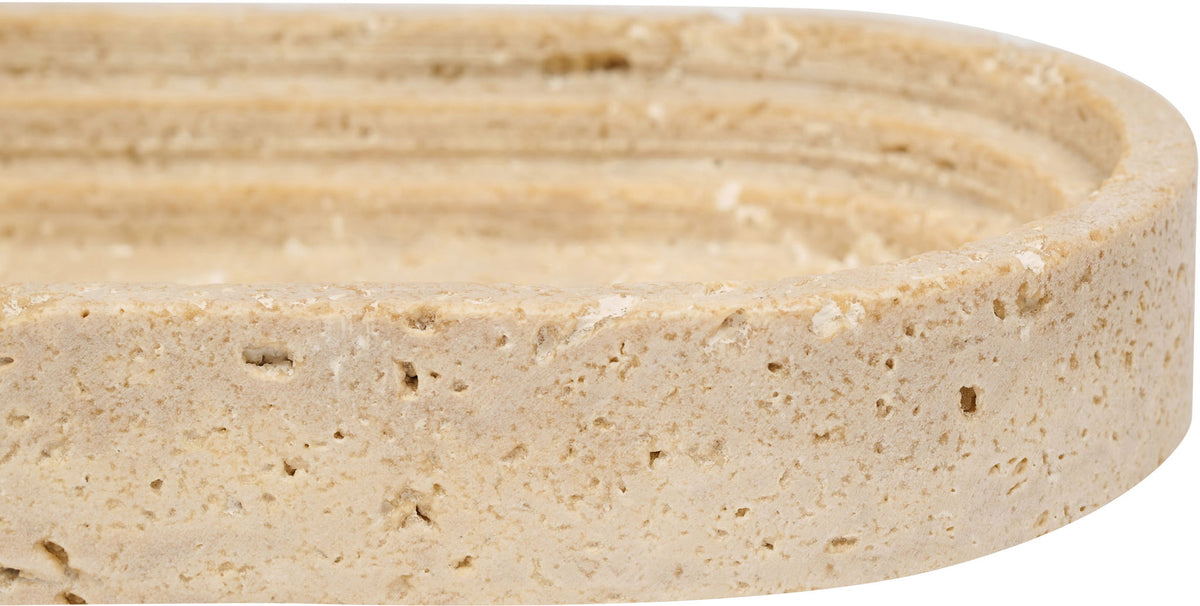 Maximus - Genuine Marble Tray - Travertine
