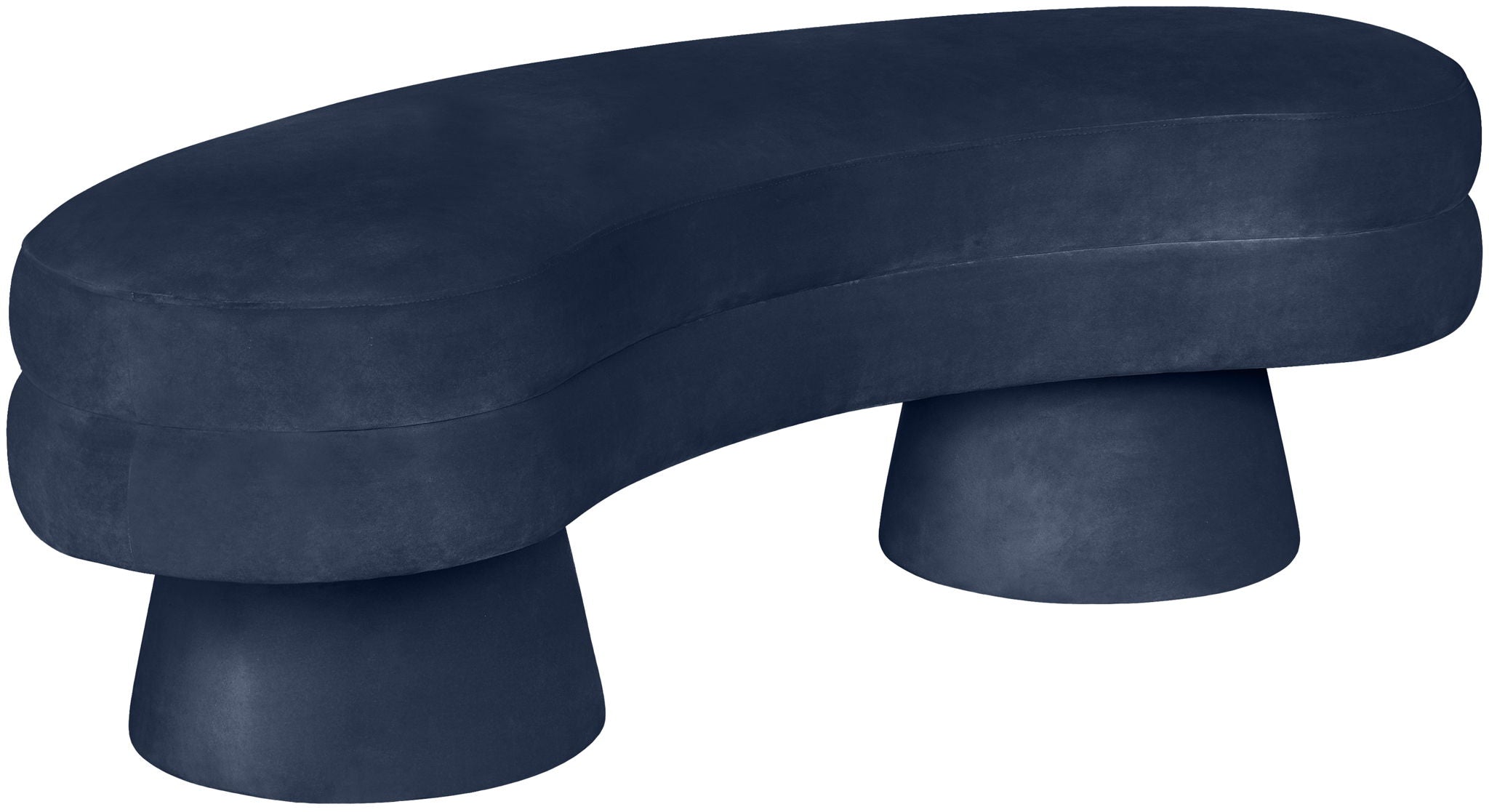 Zenna - Velvet Bench