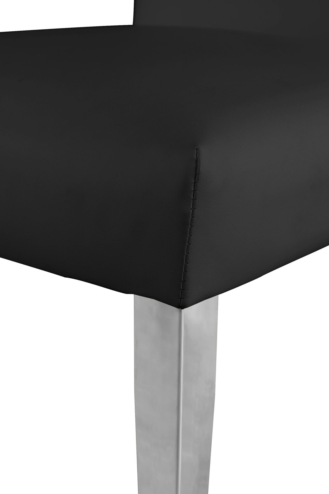 Porsha - Dining Chair (Set of 2) - Chrome Base