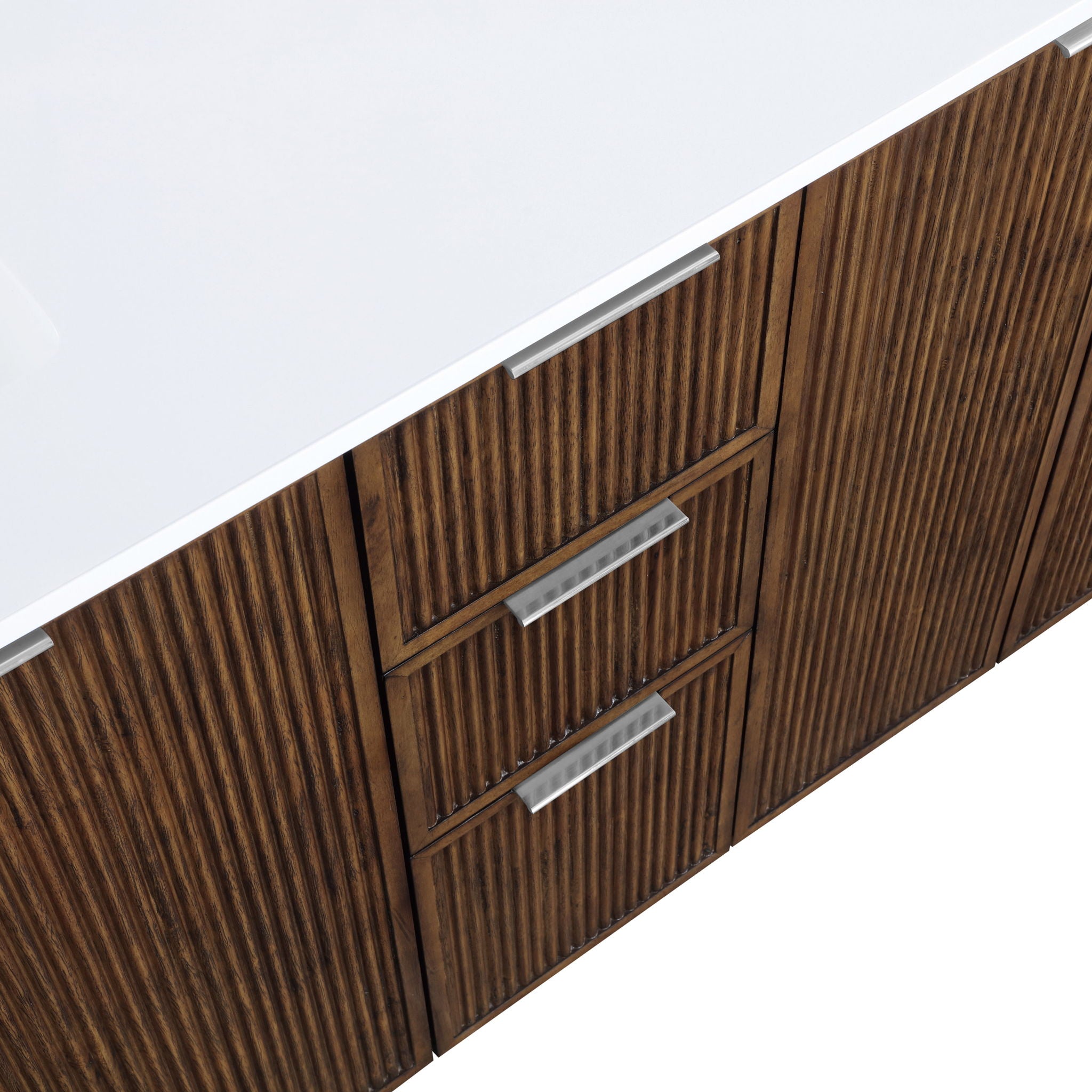 Willard - Engineered Stone And Solid Wood Bathroom Vanity