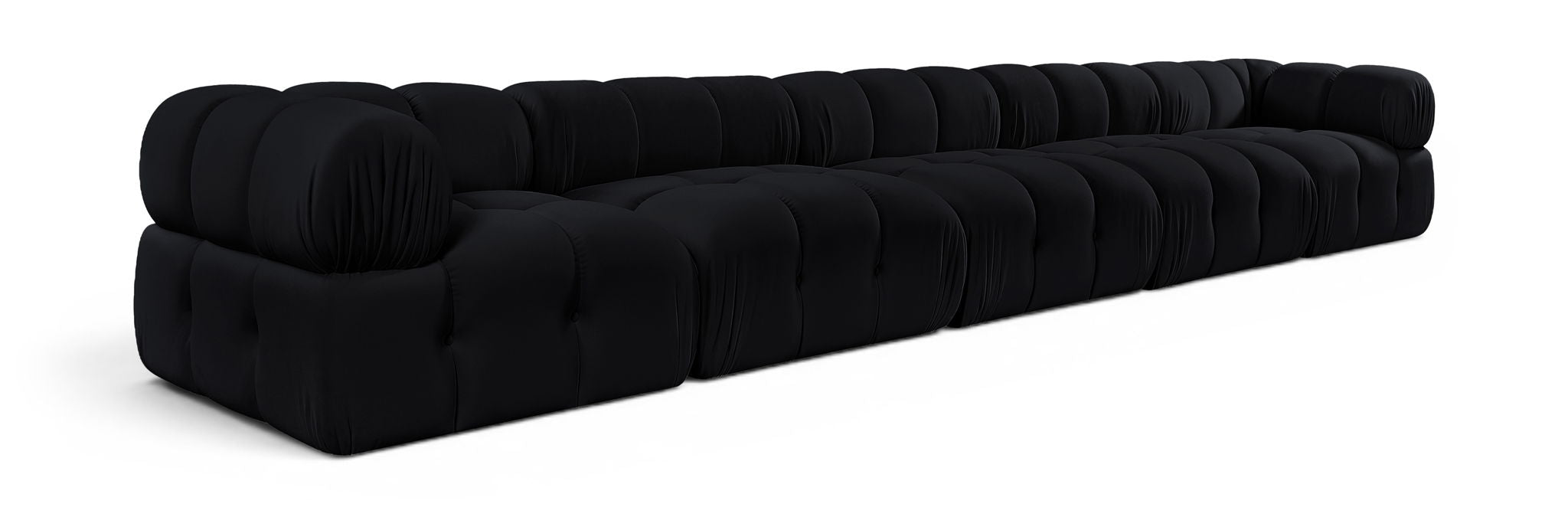 Orin - Fabric Velvet 5 Piece Modular Sofa