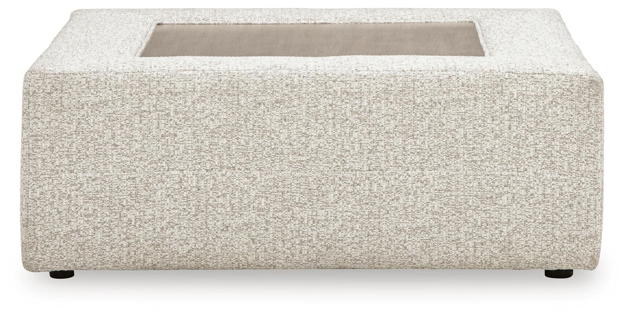 Ashbourne Estate - Oversized Accent Ottoman - Snowstone