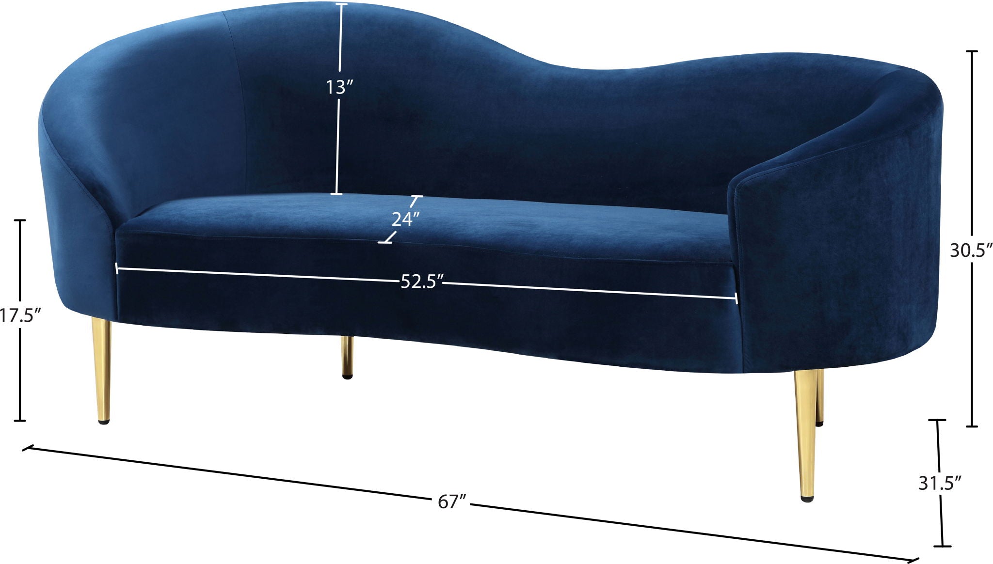 Ritz - Loveseat