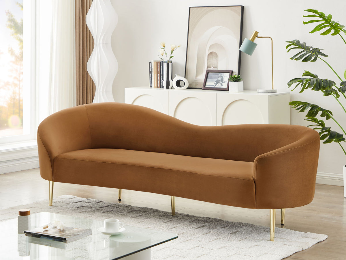 Ritz - Sofa - Saddle