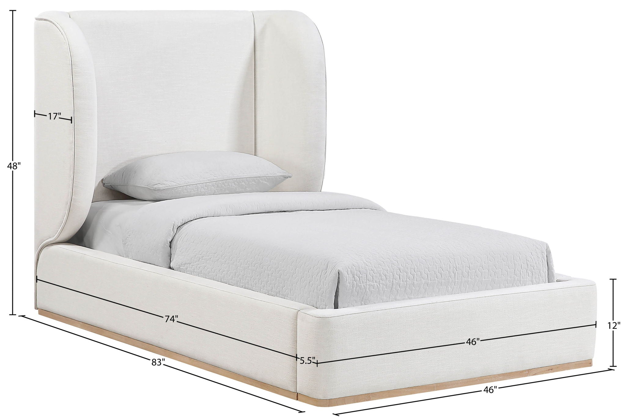 Aurin - Upholstered Bed