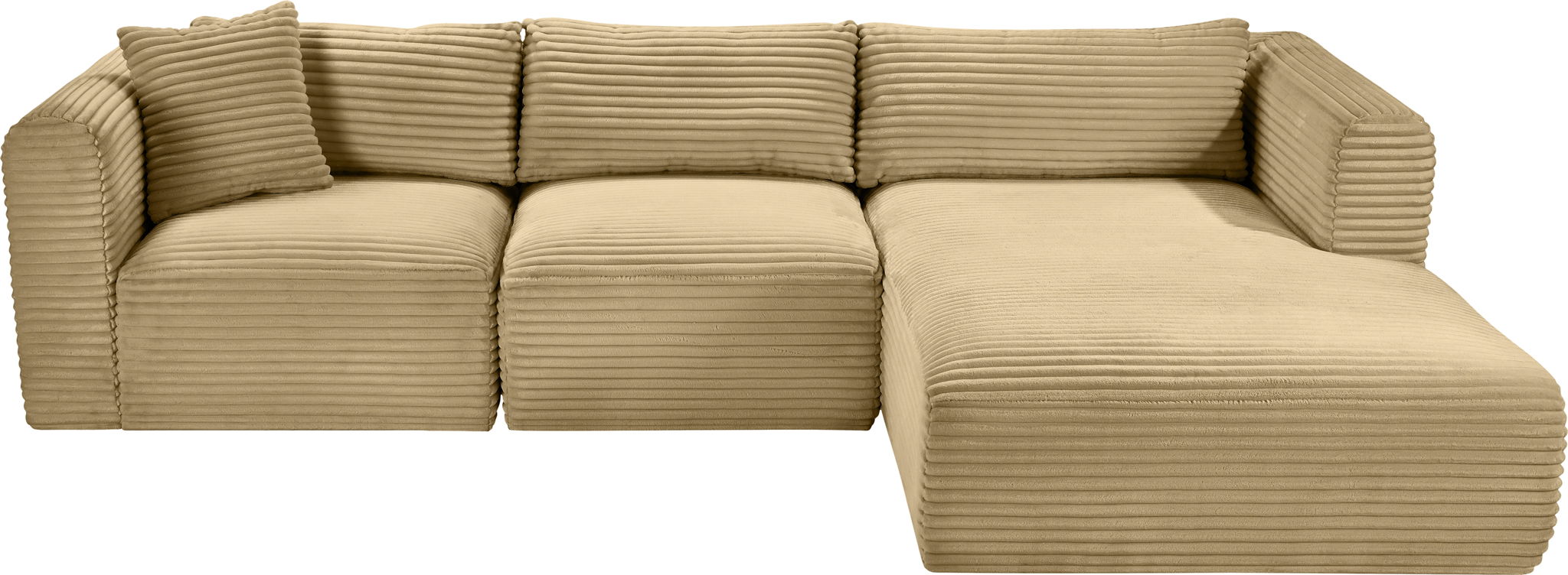 Shaggy - 3 Piece Modular Sectional