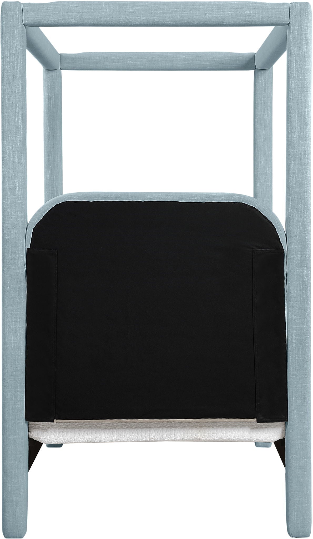 Salina - Linen Textured Fabric Upholstered Bed