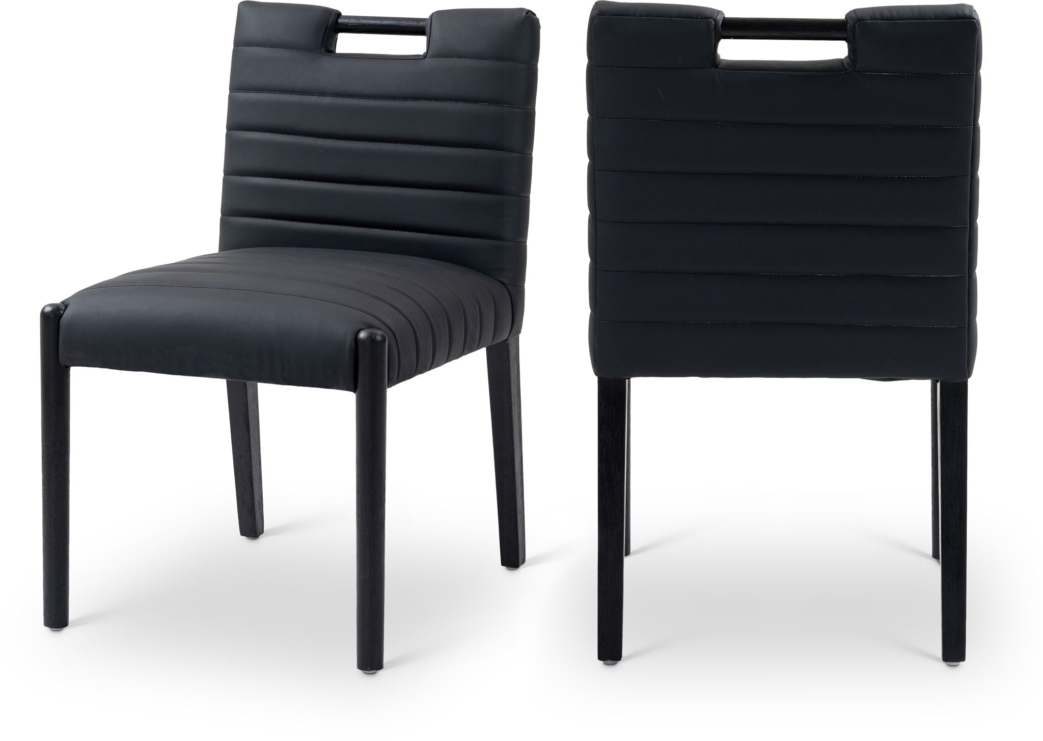 Aimee - Dining Side Chair (Set of 2) - Black Legs