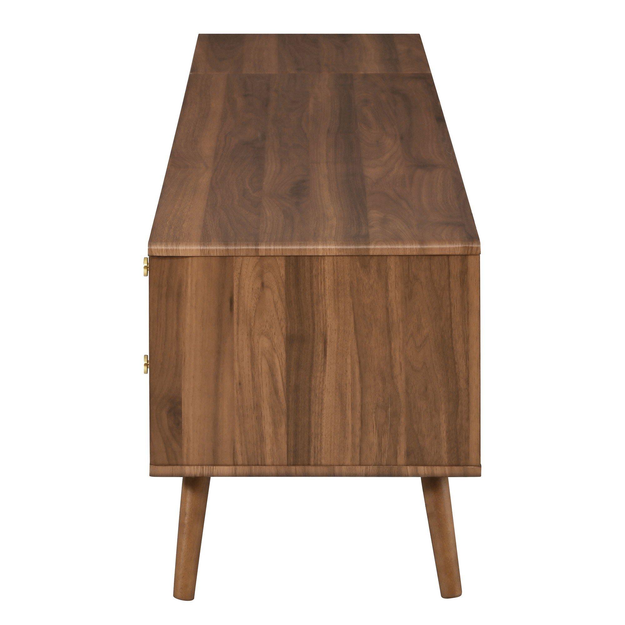 TV Stand With Storage Cabinets - Natural