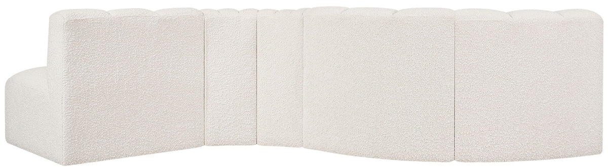 Arc - Boucle Fabric 5 Piece Modular Sofa