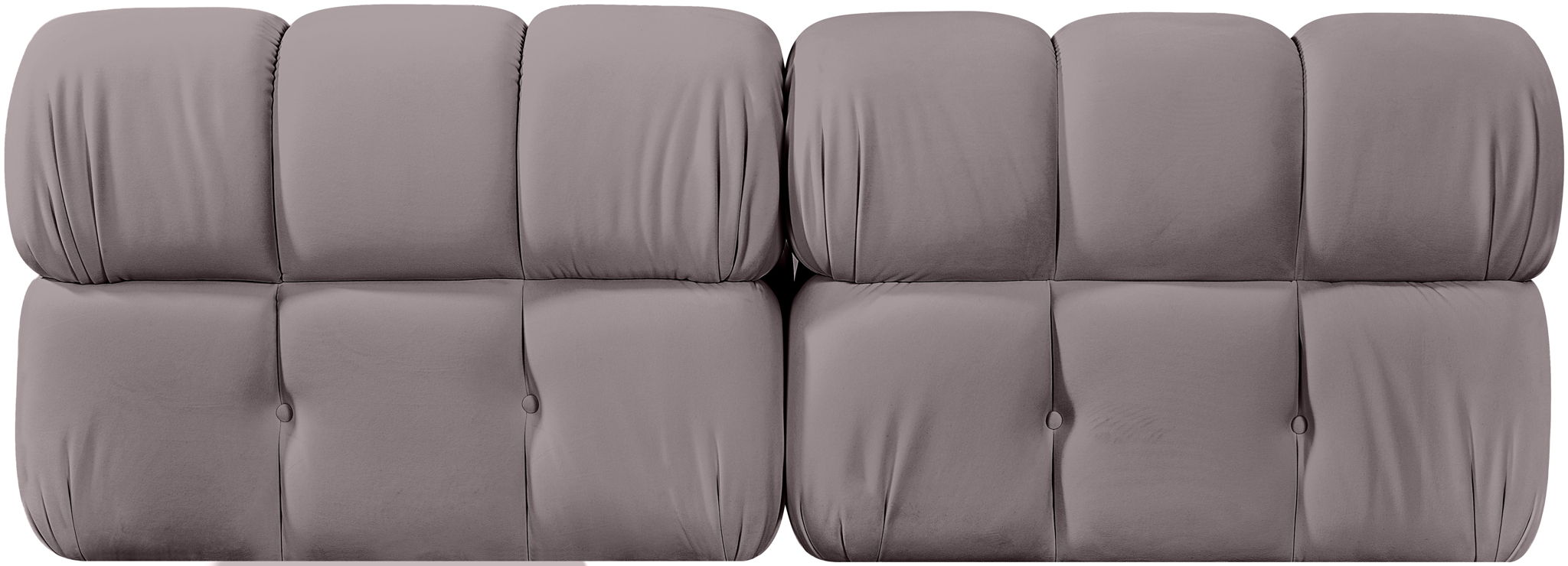 Orin - Velvet Performance Fabric Upholstered 2 Piece Modular Sofa