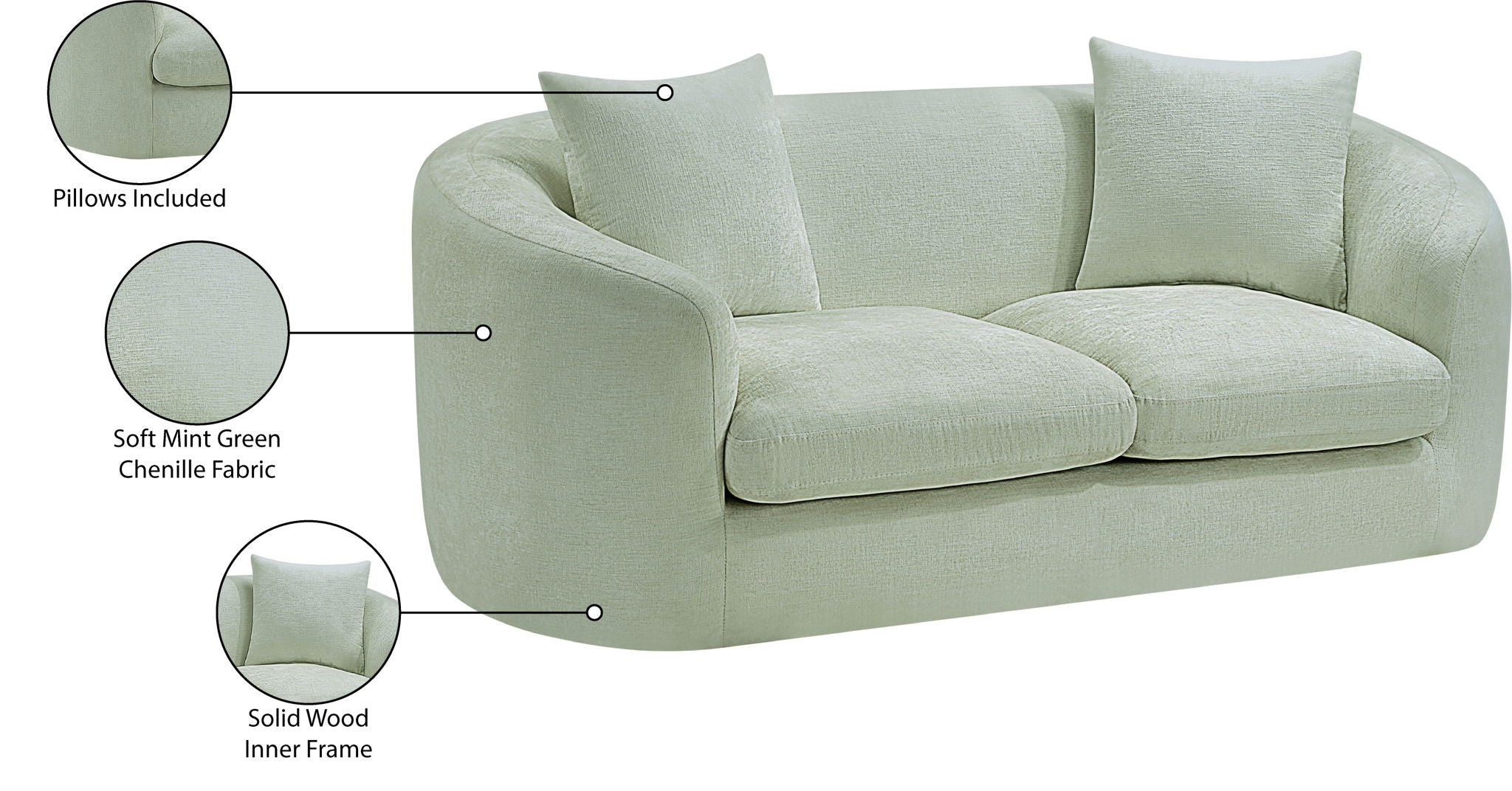 Penelope - Loveseat