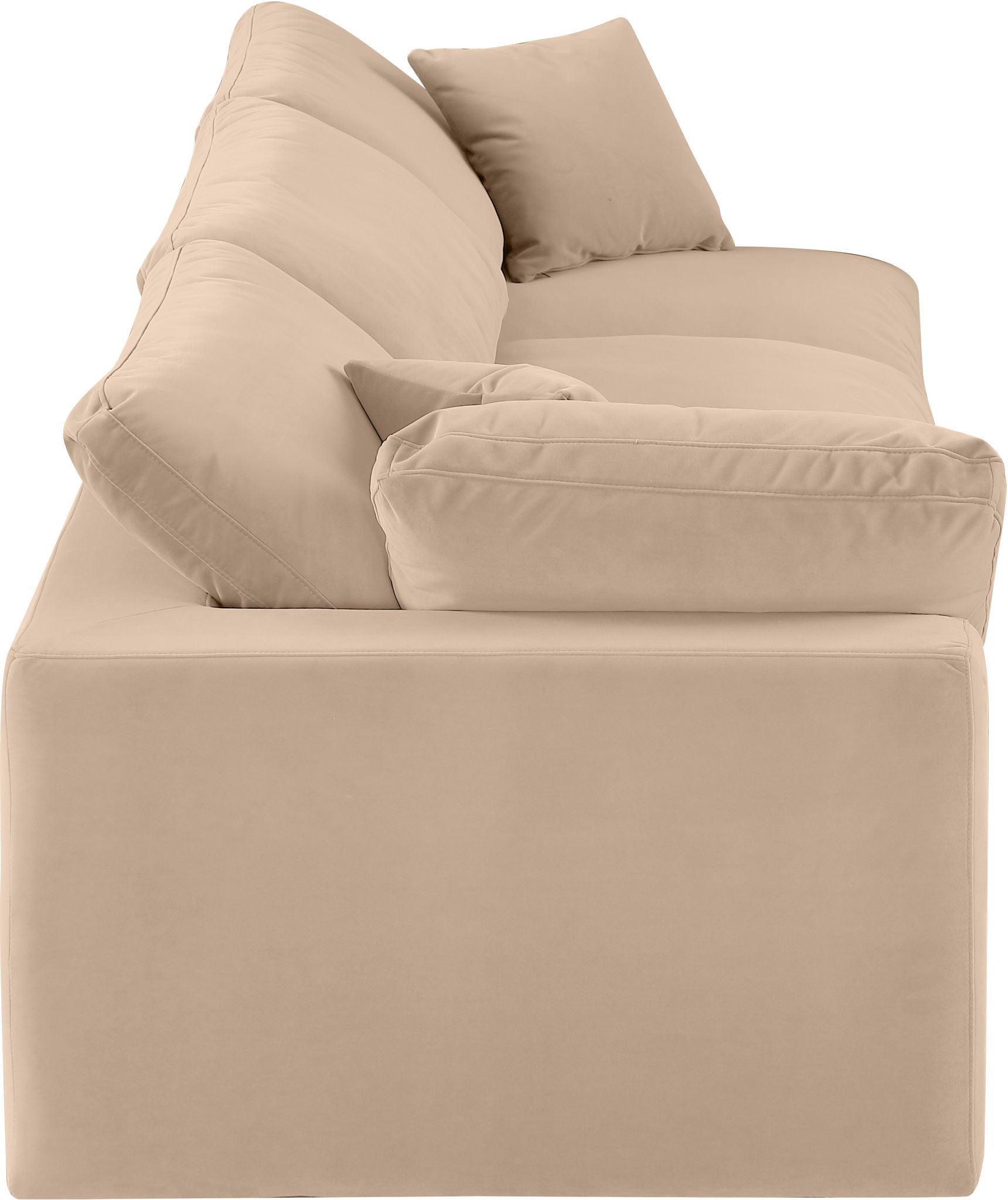 Comfy - Velvet Modular Sofa 3 Seats