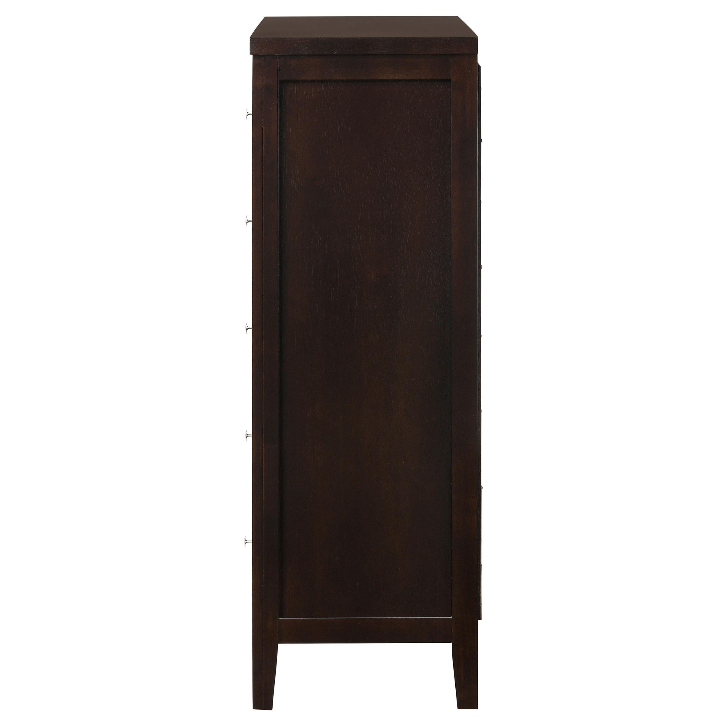 Diamond Modern Furniture COA Carlton 5-Drawer Chest 202095 IMAGE 4