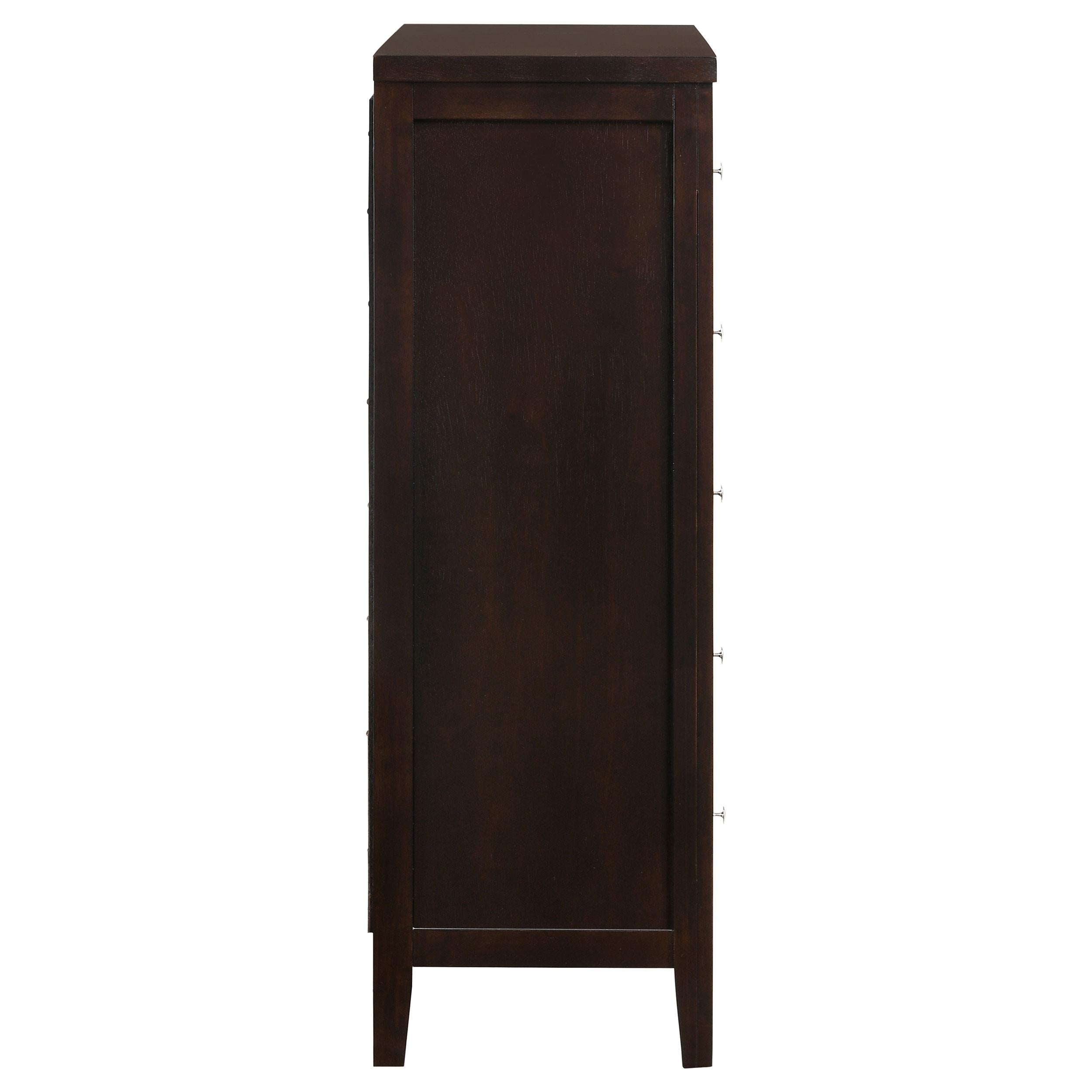 Diamond Modern Furniture COA Carlton 5-Drawer Chest 202095 IMAGE 8