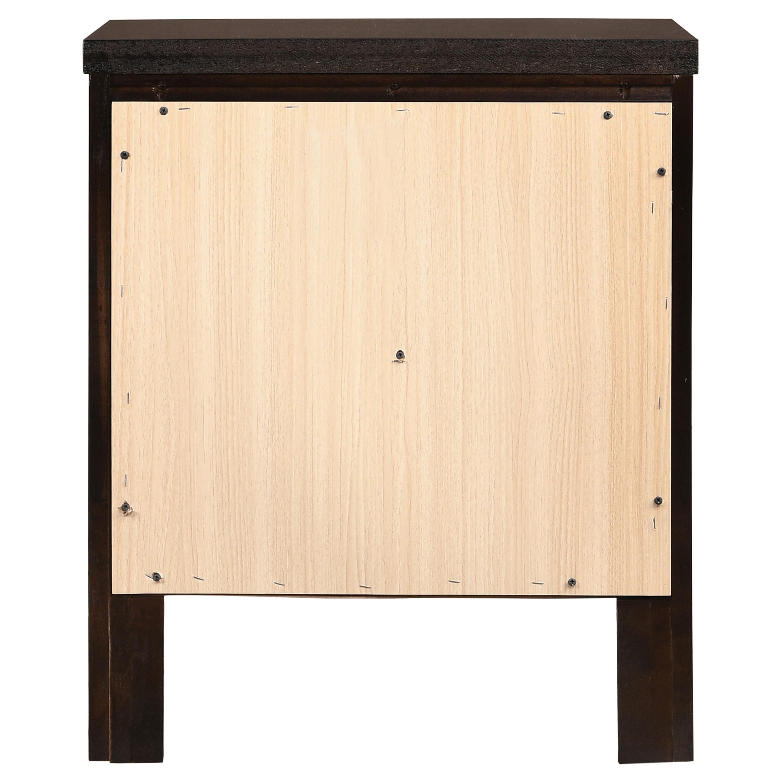 Diamond Modern Furniture COA Carlton 2-Drawer Nightstand 202092 IMAGE 6