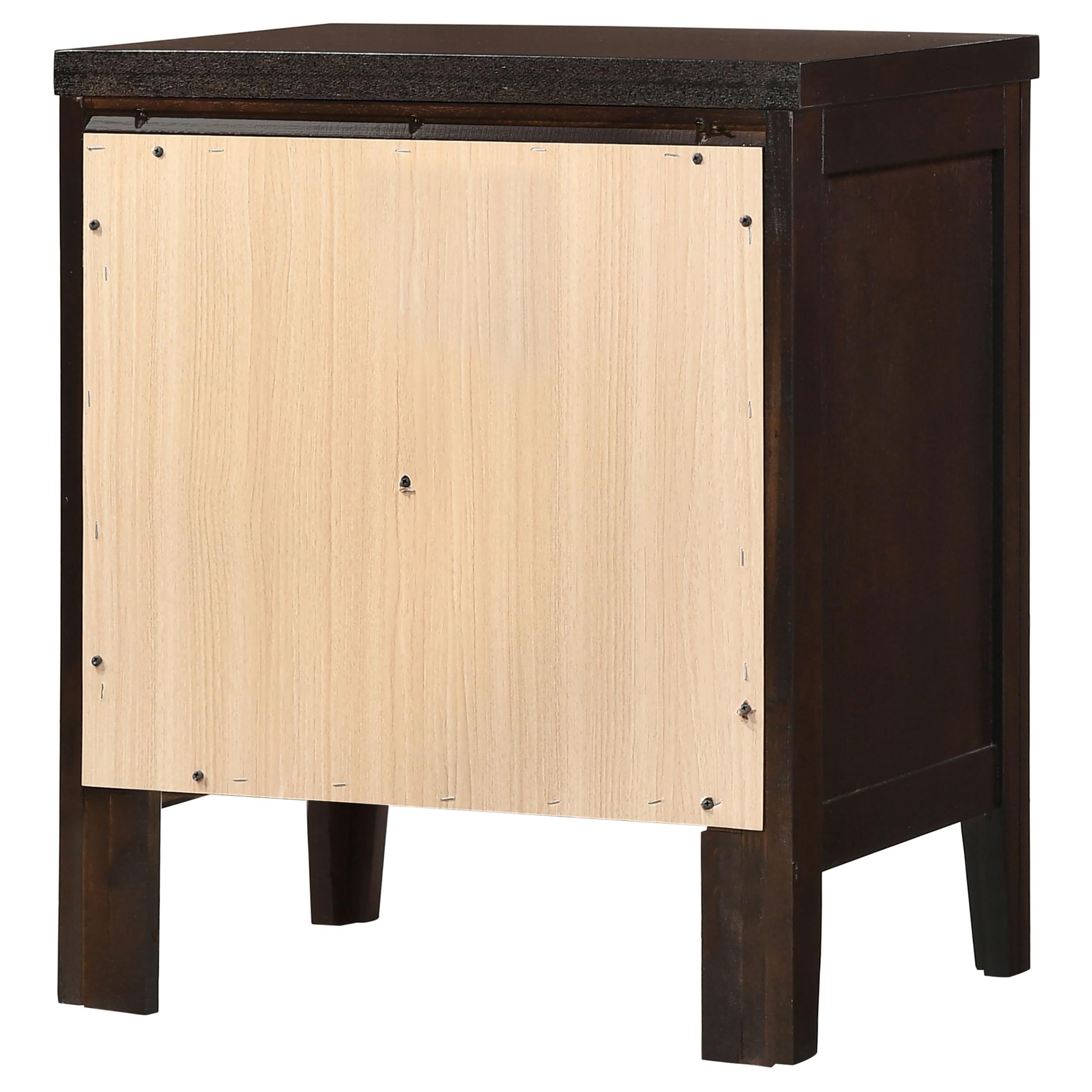 Diamond Modern Furniture COA Carlton 2-Drawer Nightstand 202092 IMAGE 7