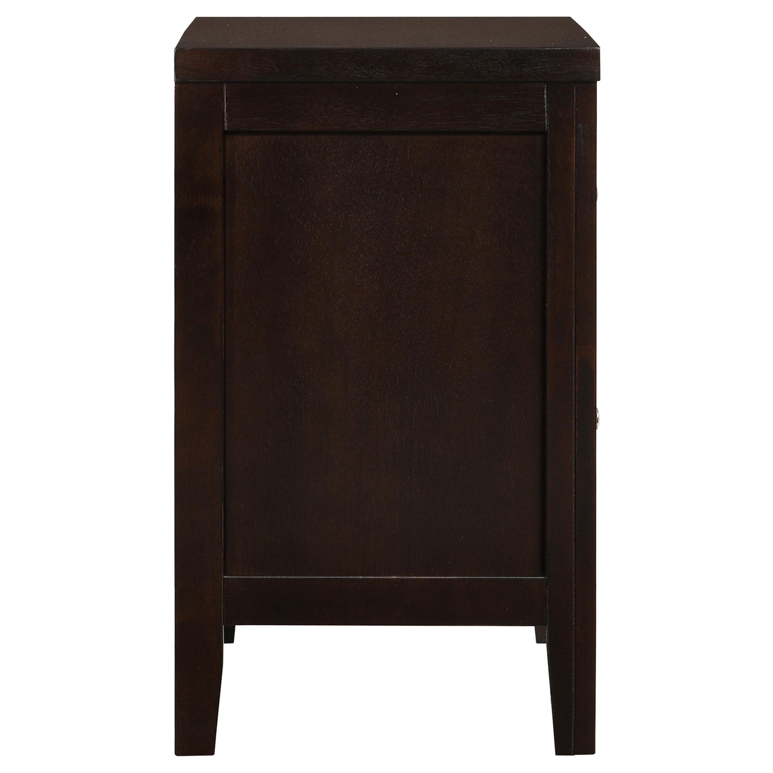 Diamond Modern Furniture COA Carlton 2-Drawer Nightstand 202092 IMAGE 8