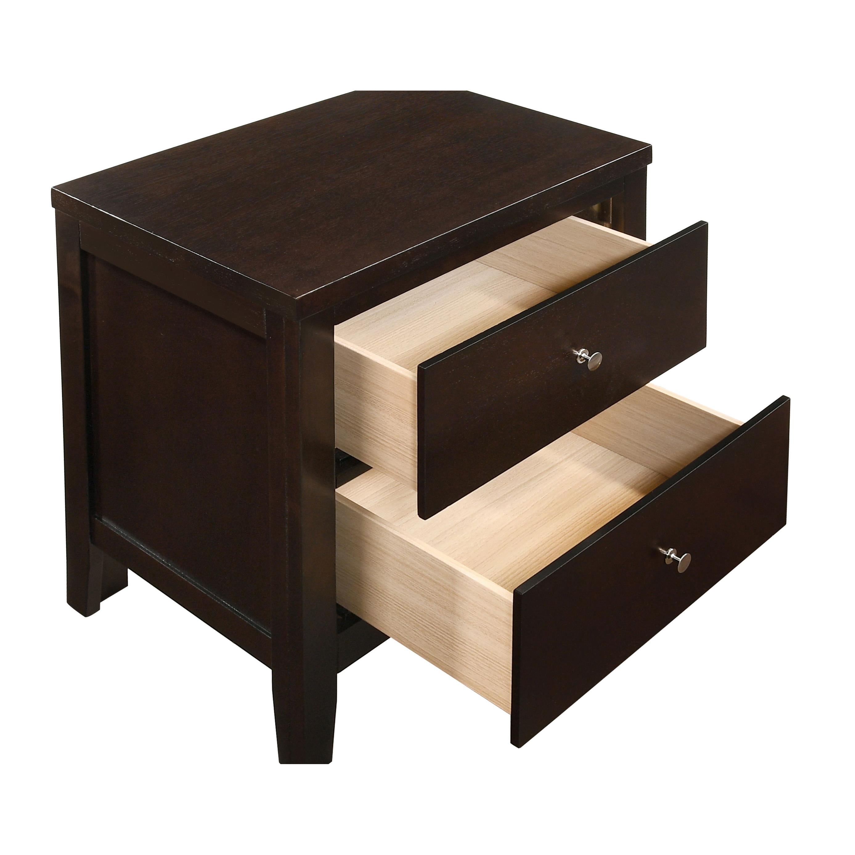 Diamond Modern Furniture COA Carlton 2-Drawer Nightstand 202092 IMAGE 9