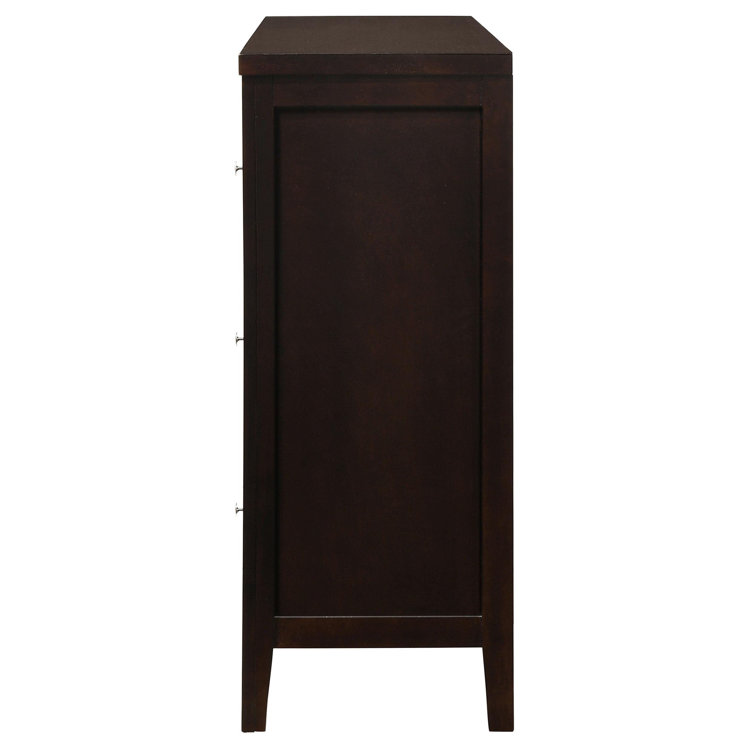 Diamond Modern Furniture COA Carlton 6-Drawer Dresser 202093 IMAGE 4