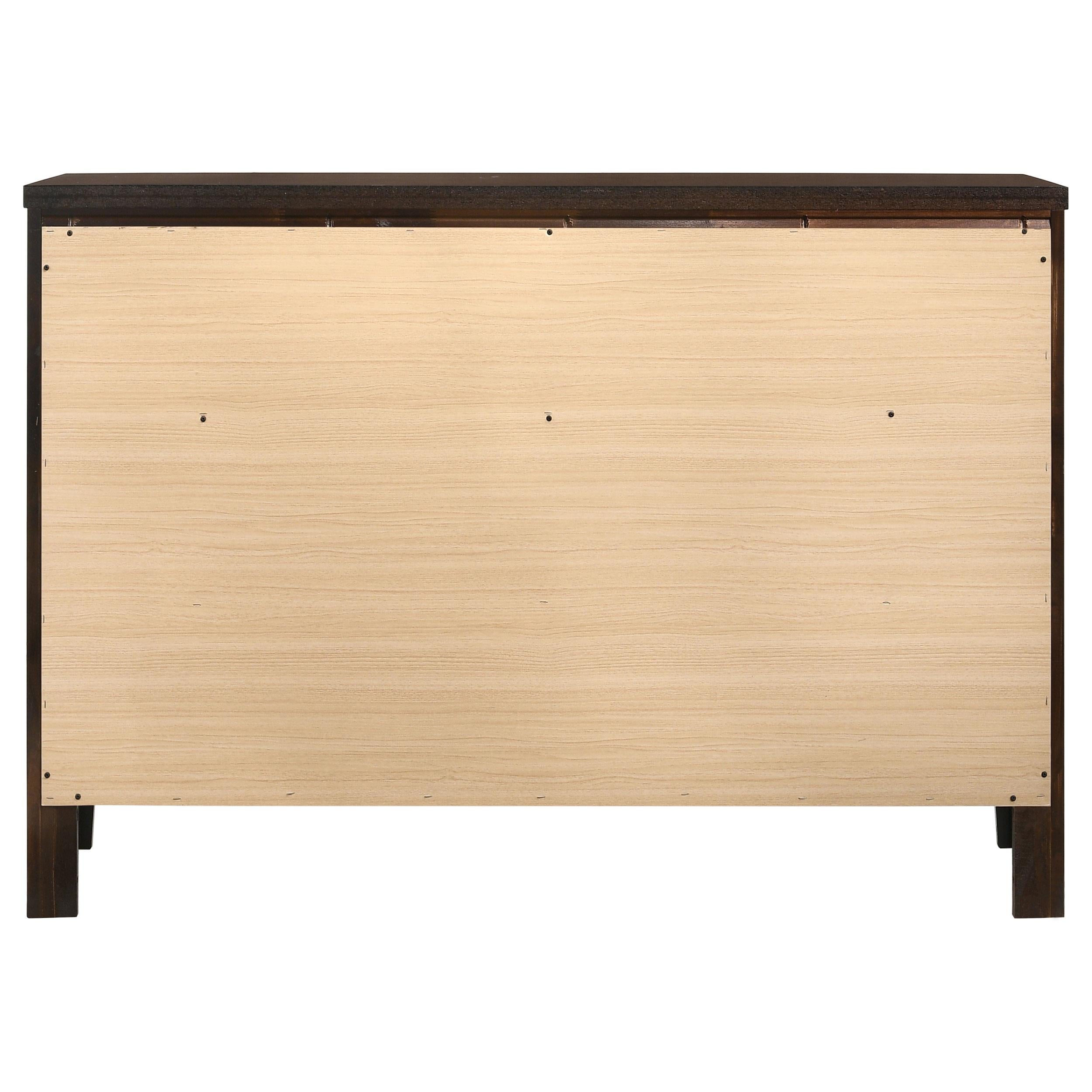 Diamond Modern Furniture COA Carlton 6-Drawer Dresser 202093 IMAGE 6