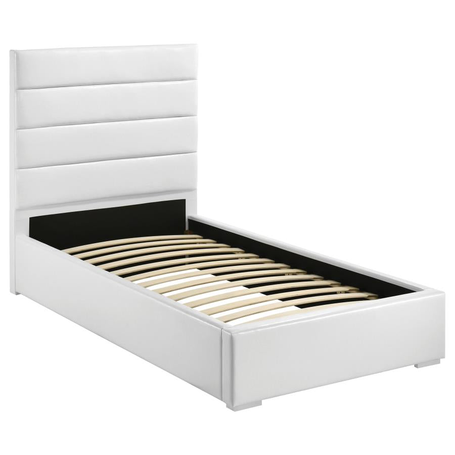 Felicity 5-piece Twin Bedroom Set White High Gloss