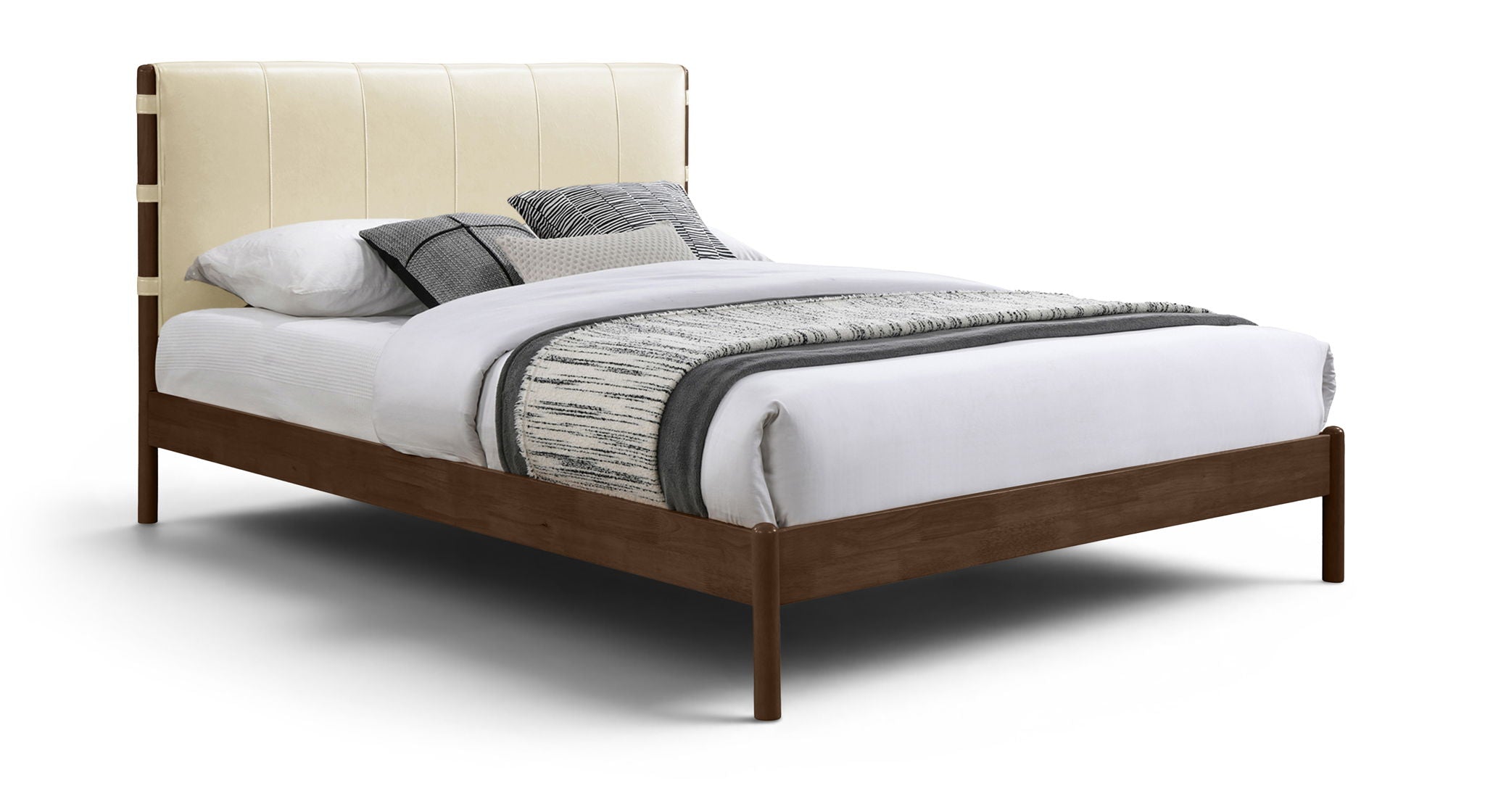 Arielle - Vegan Leather Upholstered Bed
