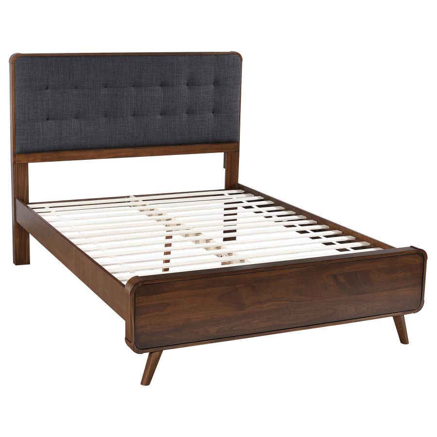 Robyn 5-piece Queen Bedroom Set Dark Walnut