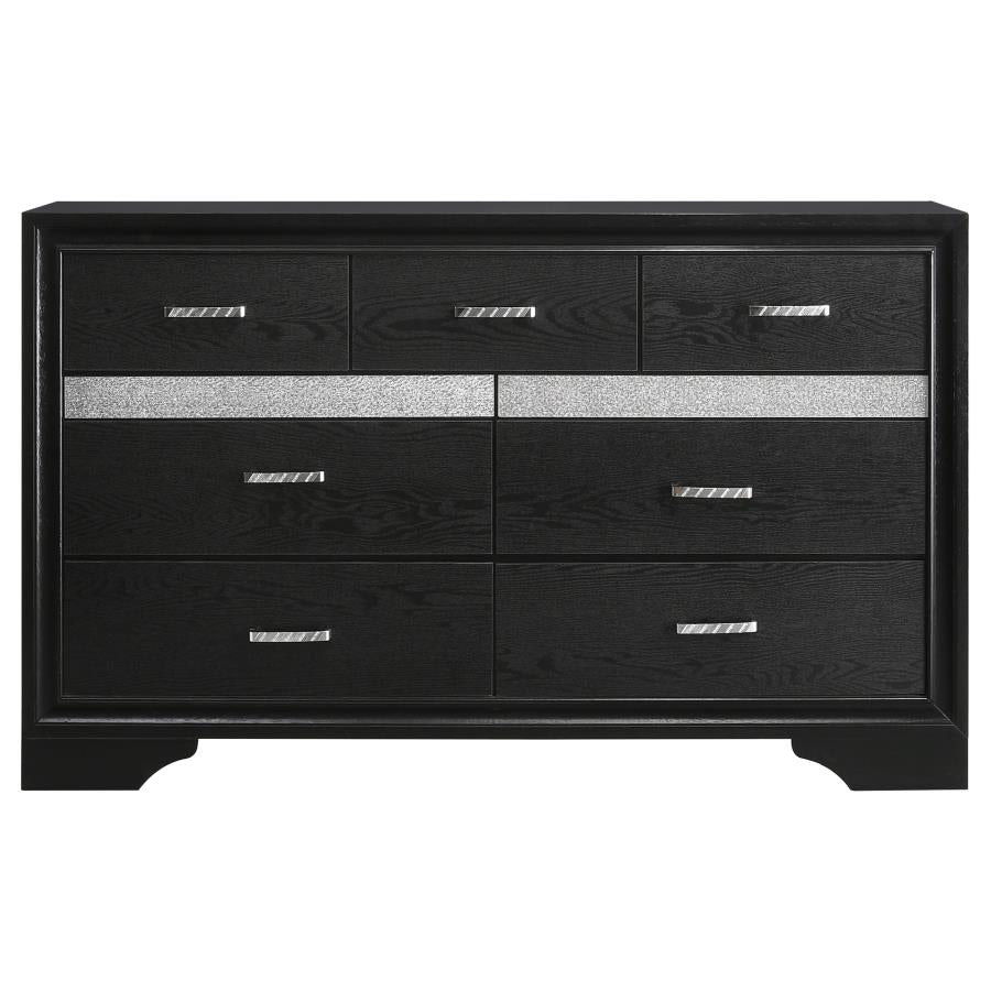Miranda 9-drawer Dresser Black