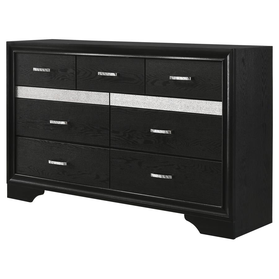 Miranda 9-drawer Dresser Black