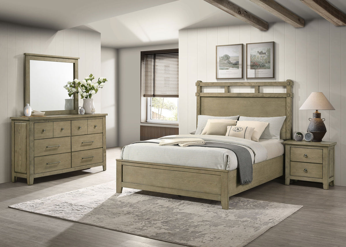 Hazlewood 4-piece Bedroom Set Vineyard Oak