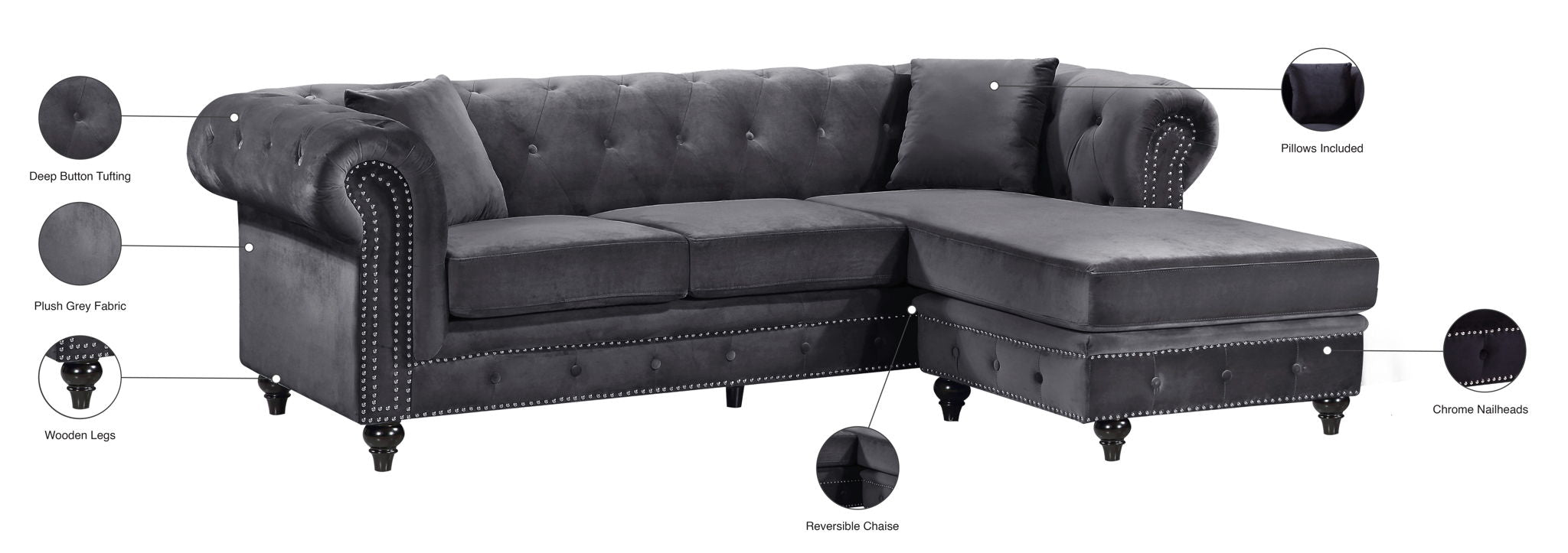 Sabrina - Reversible Sectional