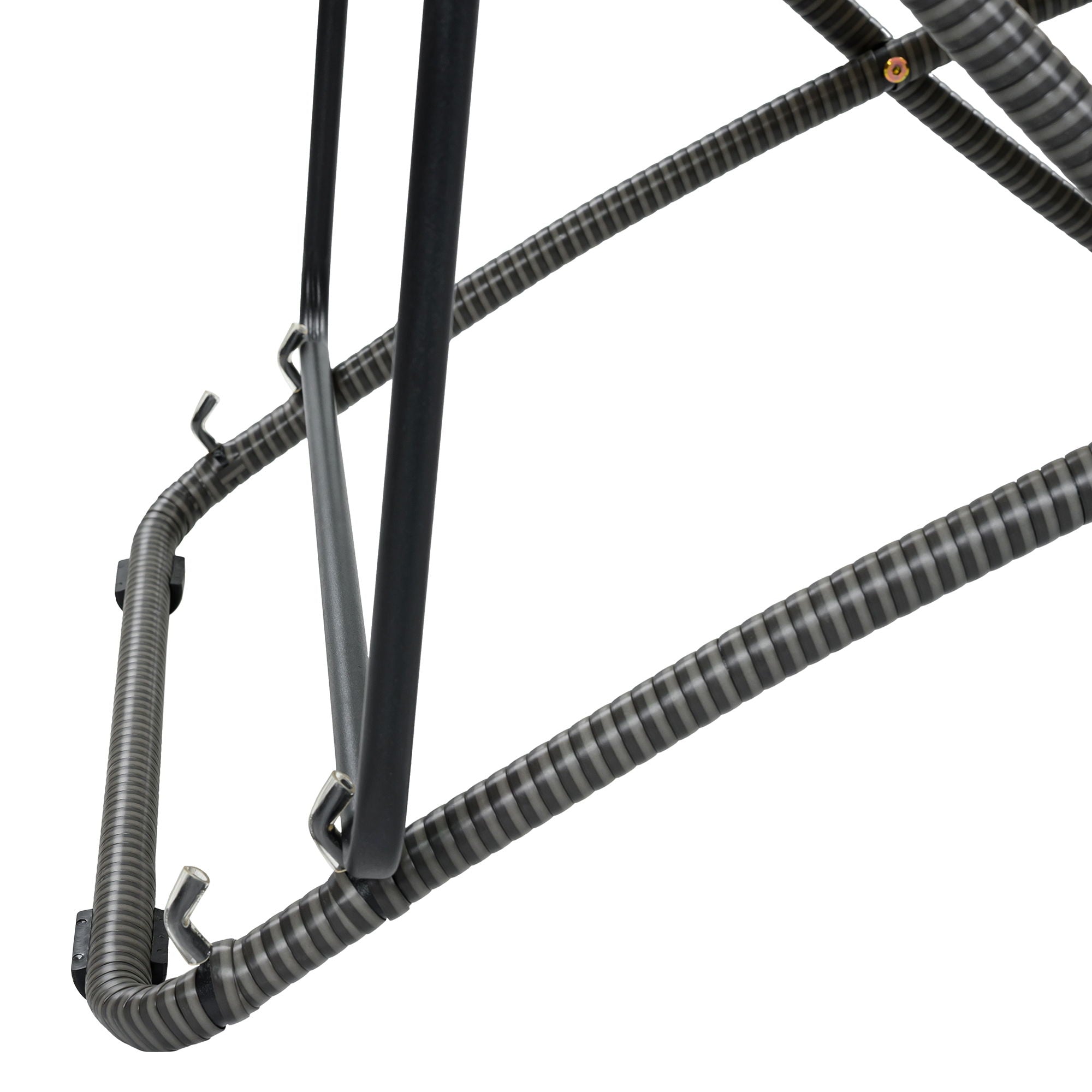Outdoor Folding Chair With Adjustable Backrest (Set of 2)