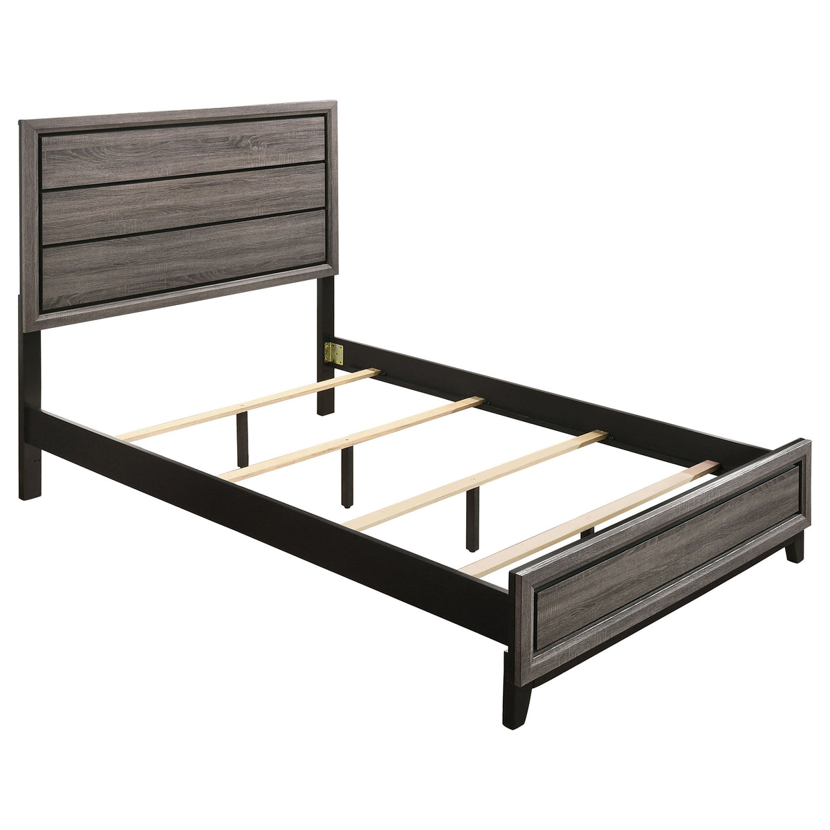 Watson Five-piece Bedroom Set Grey Oak
