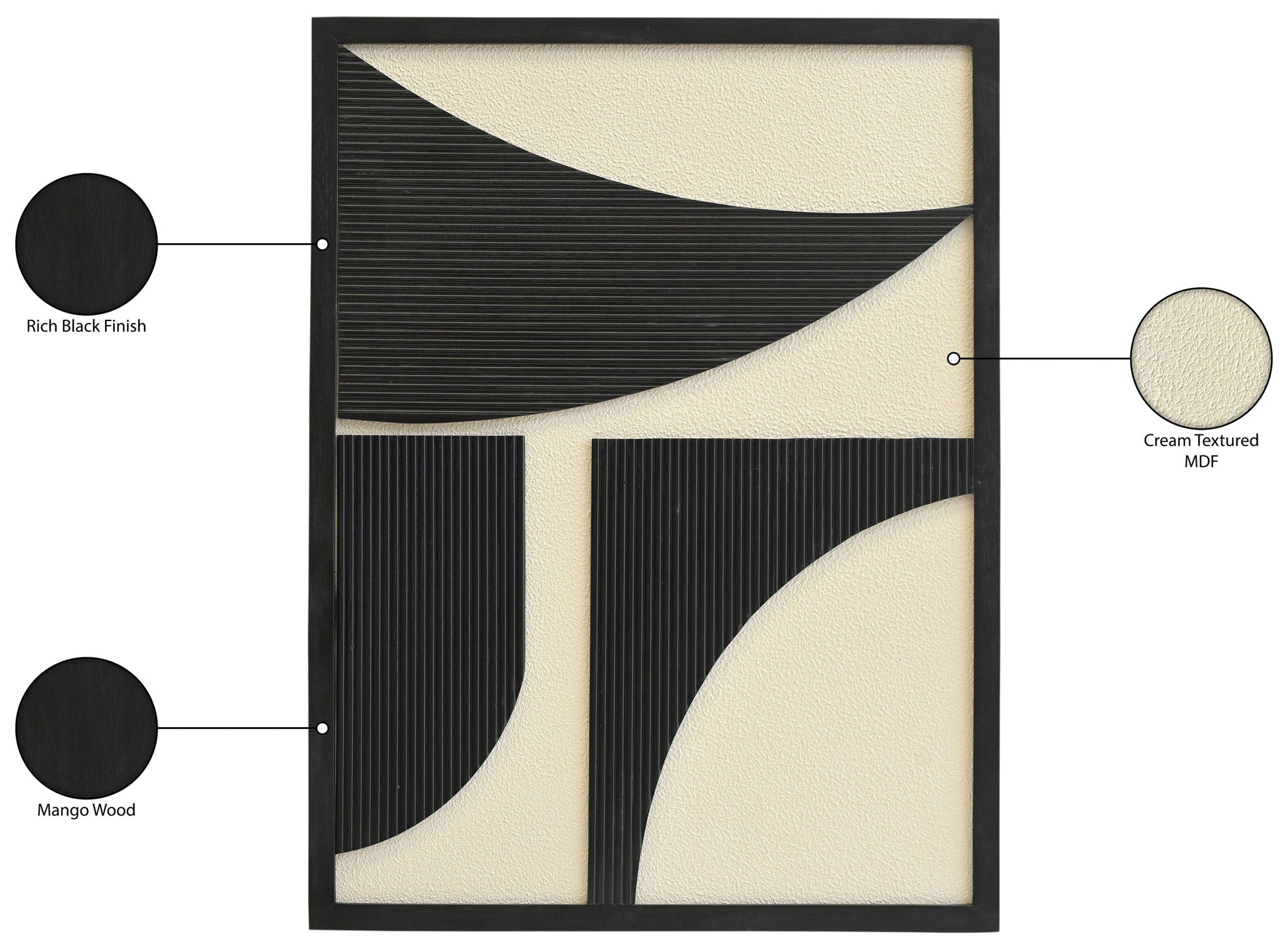Cadence - Mango Wood Wall Decor