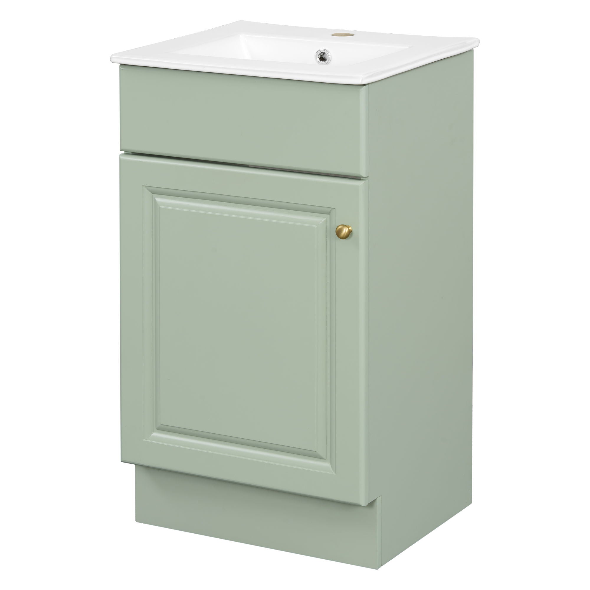 Bathroom Vanity With Sink, Cabinet With Adjustable Shelf
