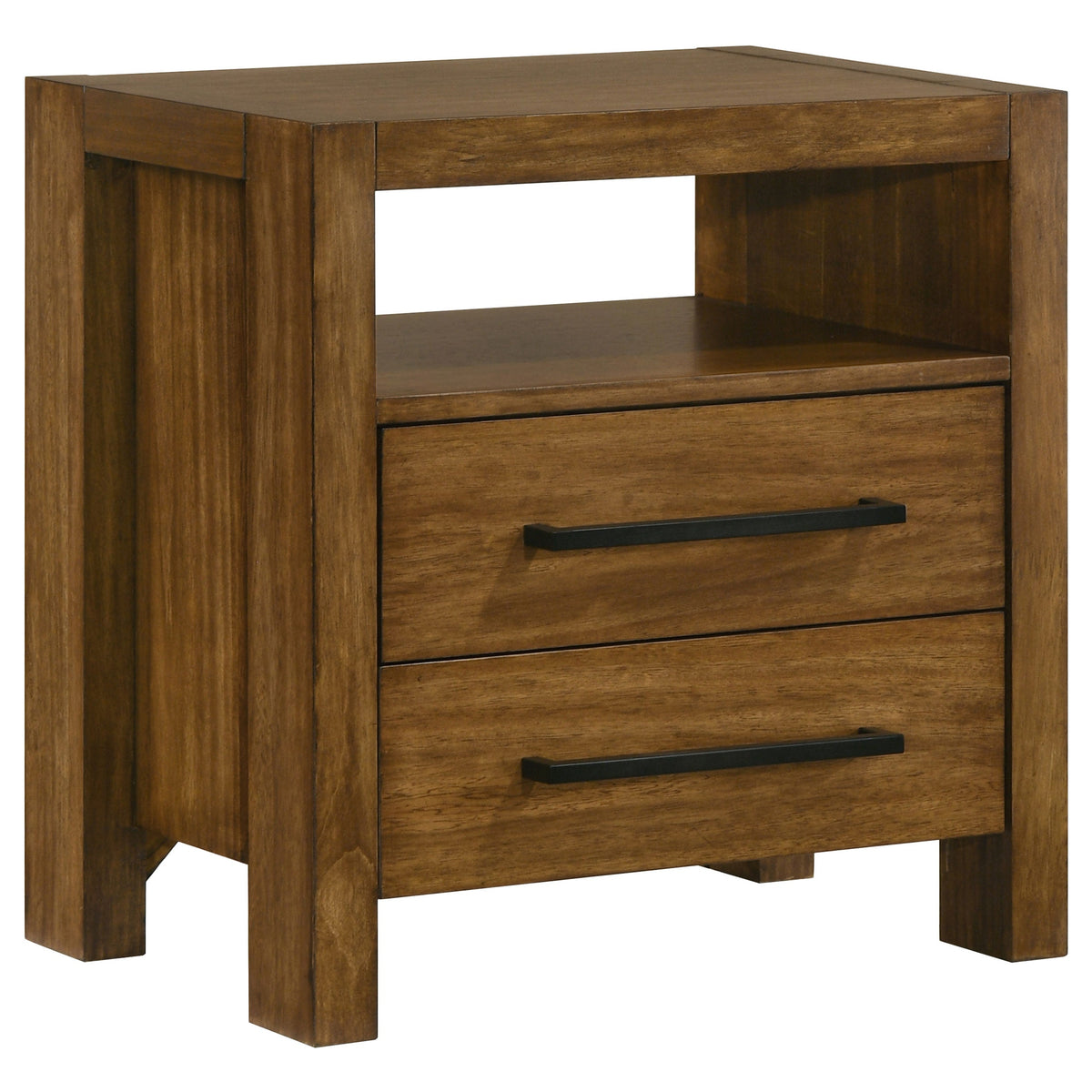 Adderley 4-piece Bedroom Set Warm Brown
