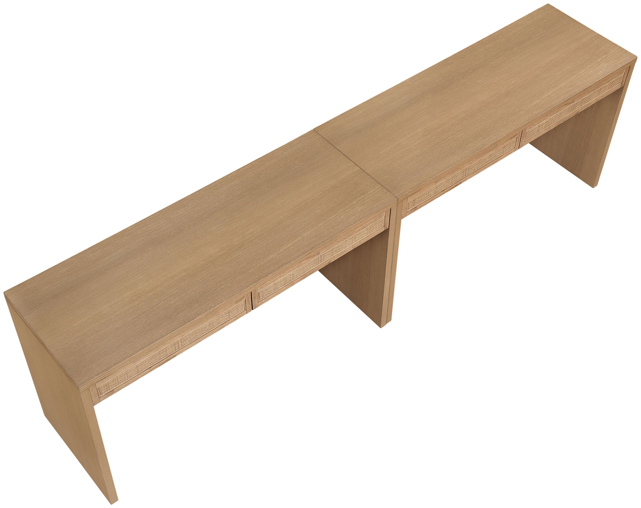 Avro - Solid Wood And Oak Veneer Desk