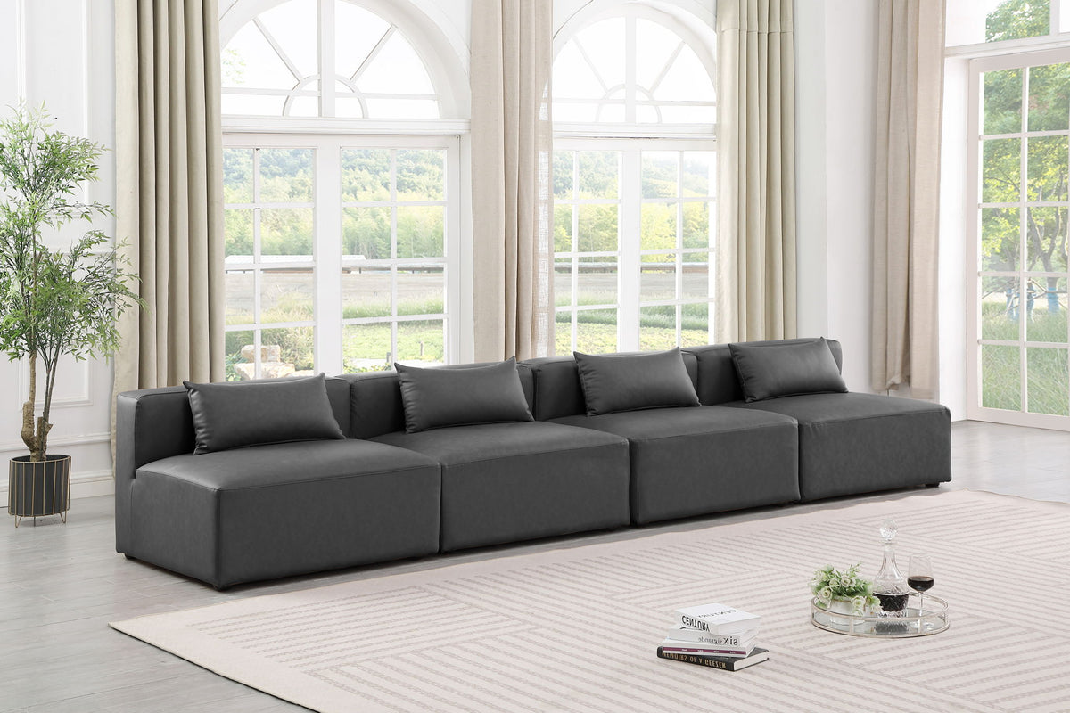 Cube - Modular 4 Seat Armless Sofa