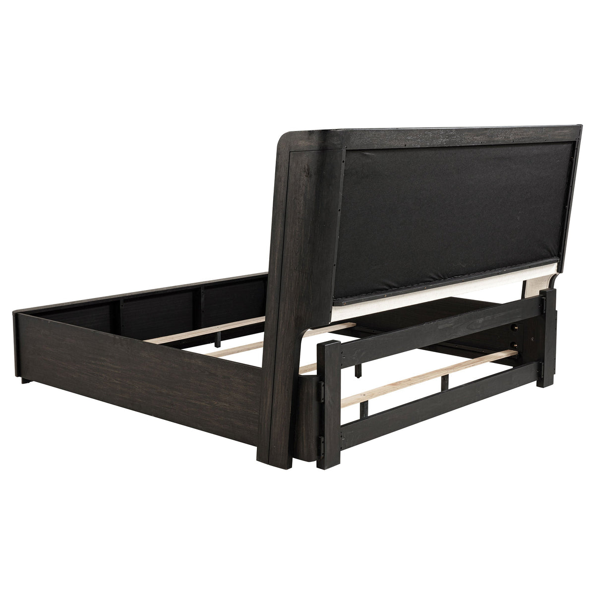 Leandro 4-piece Bedroom Set Burnished Black