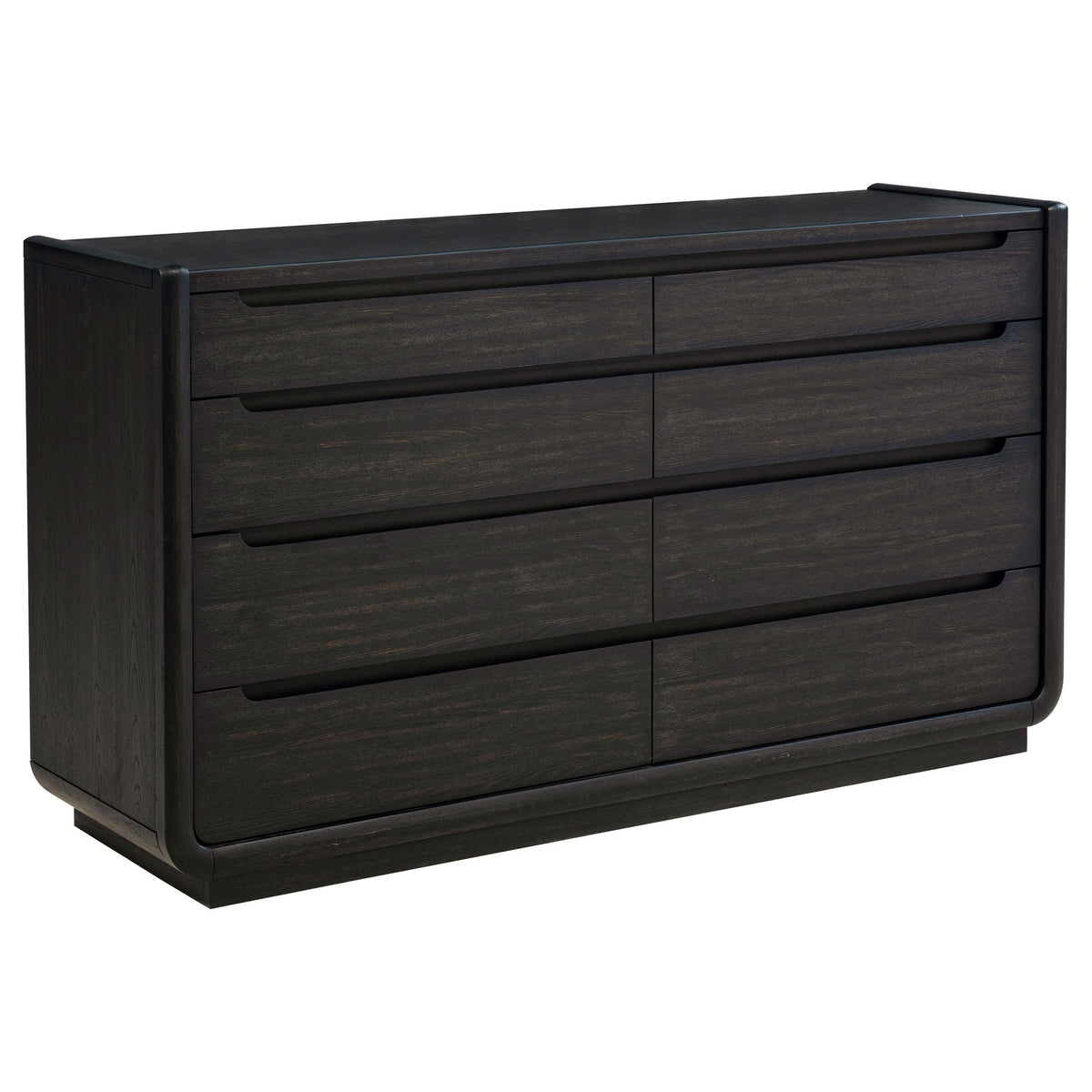 Leandro 5-piece Bedroom Set Burnished Black