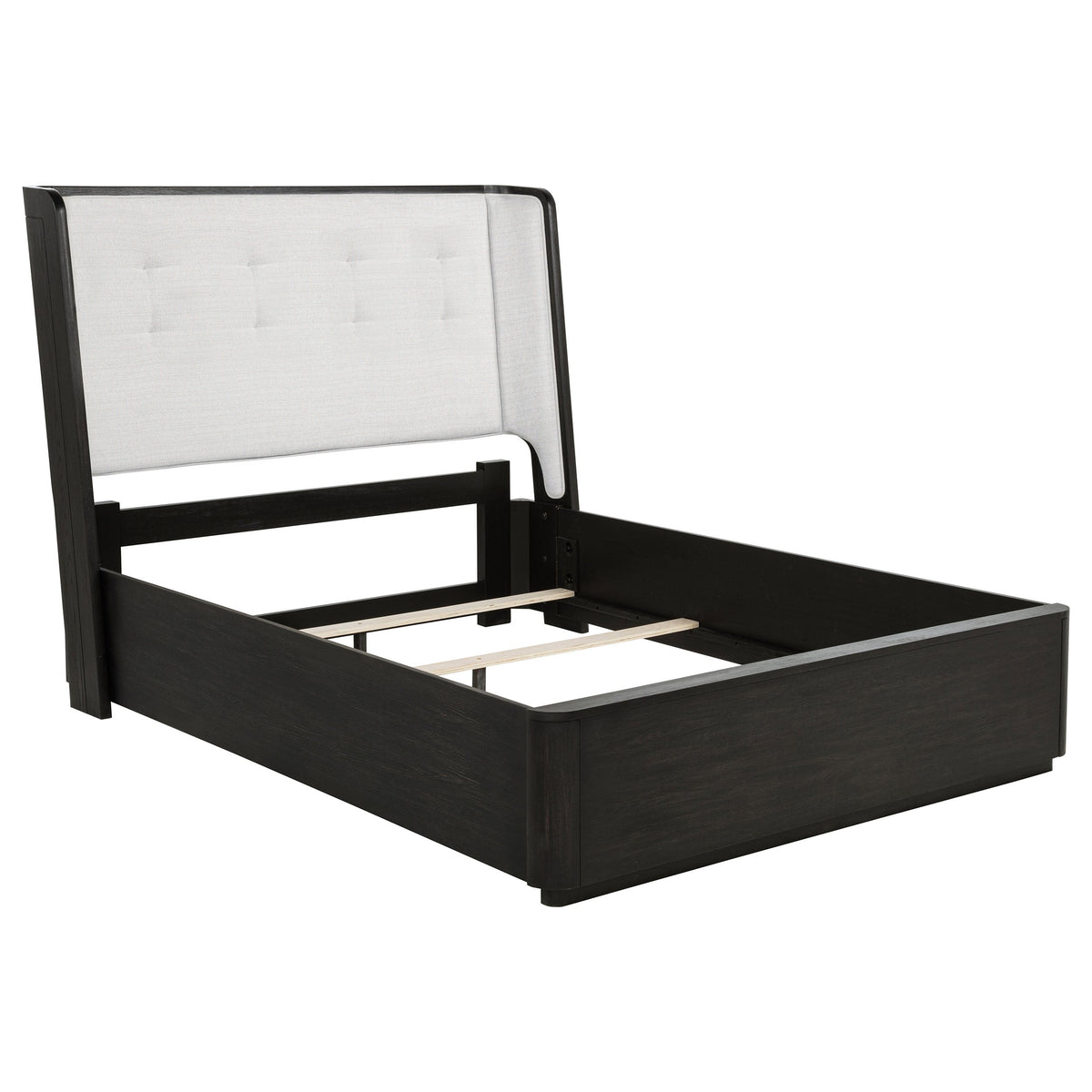 Leandro 4-piece Bedroom Set Burnished Black