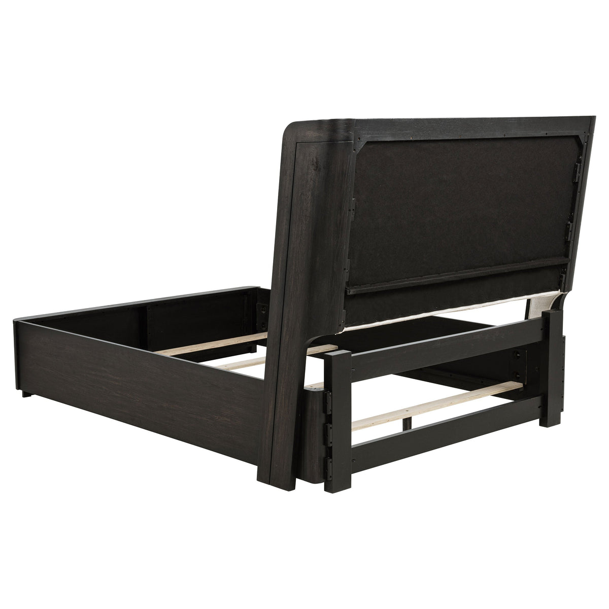 Leandro 4-piece Bedroom Set Burnished Black