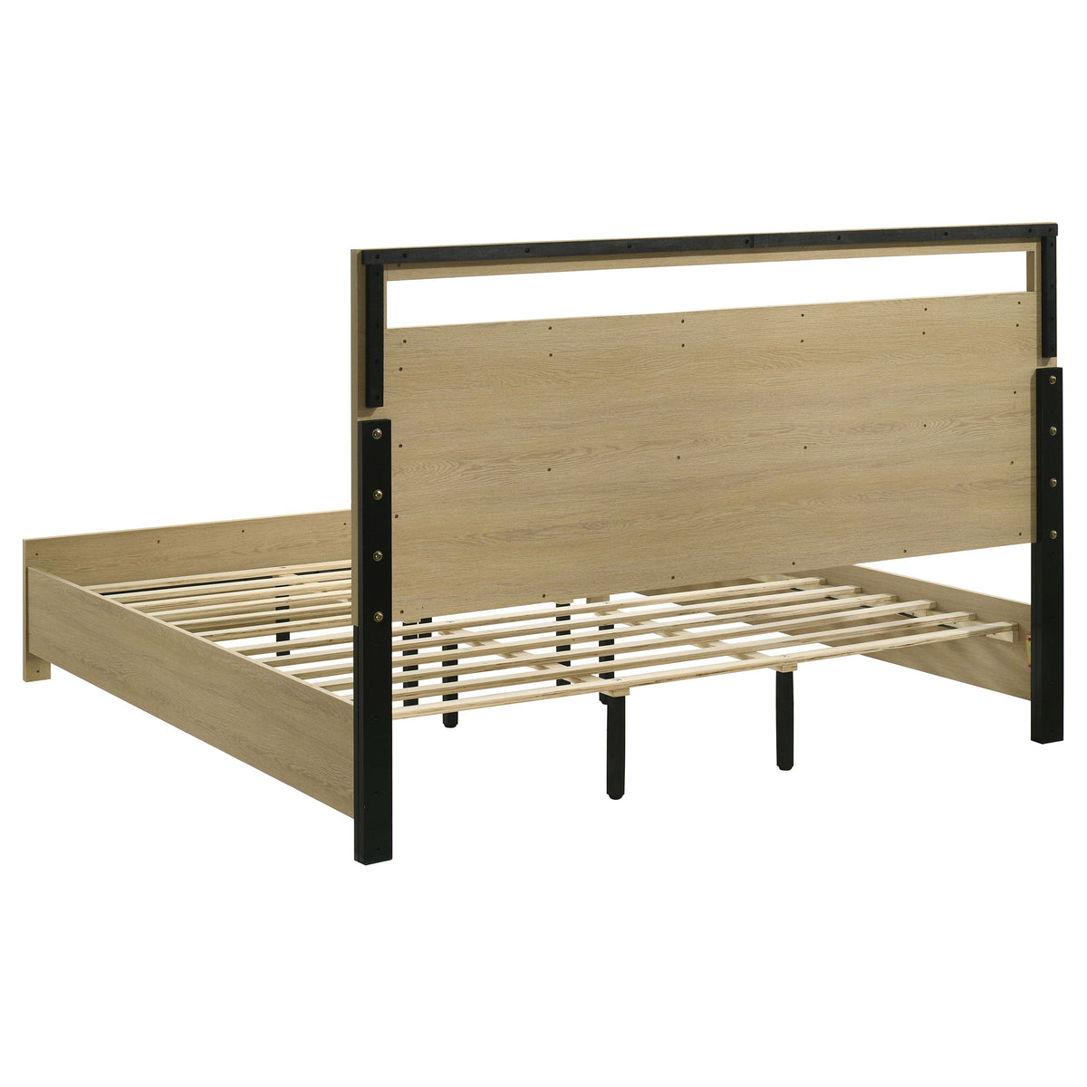 Hendricks 4-piece Bedroom Set Light Oak