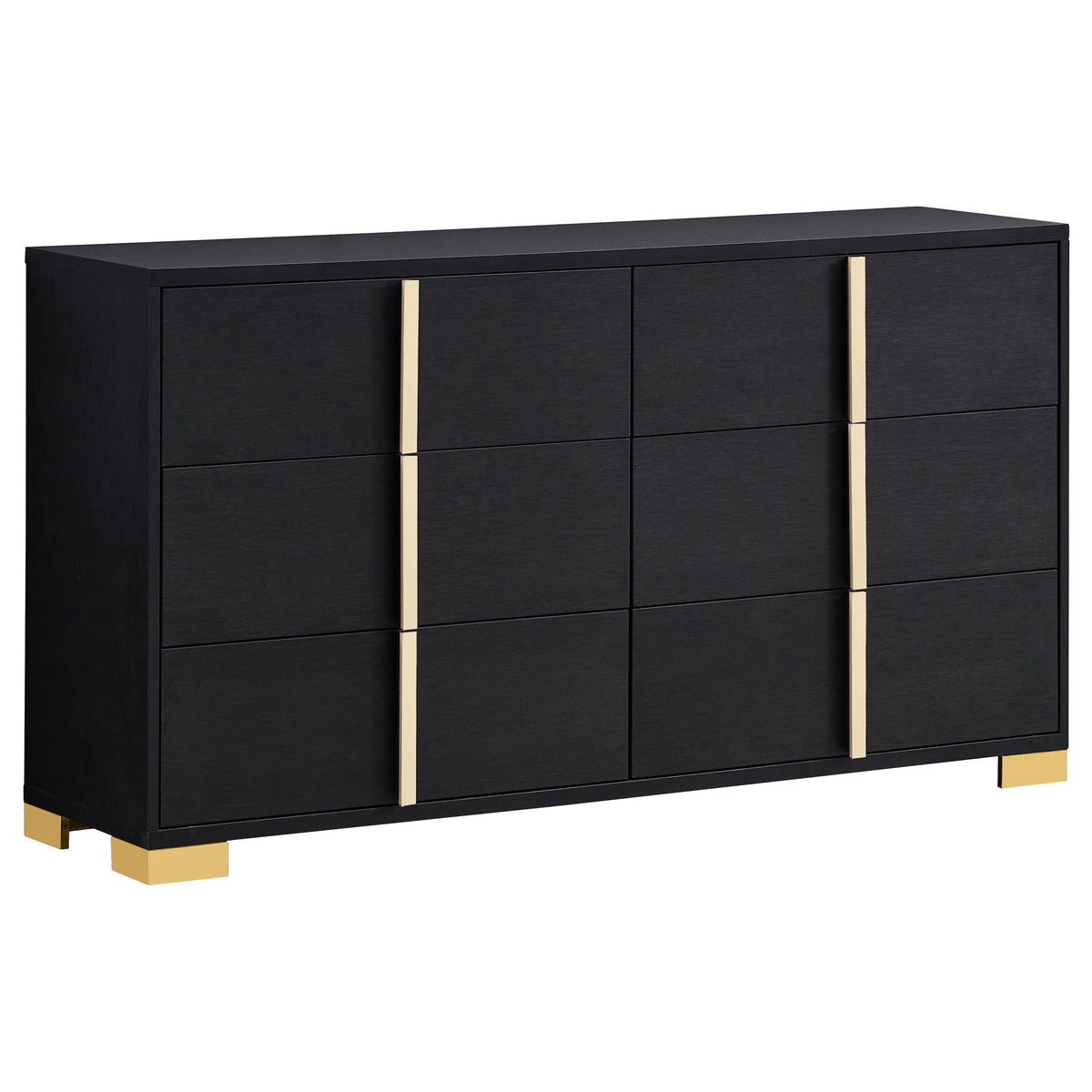 Marceline 5-piece Bedroom Set Black